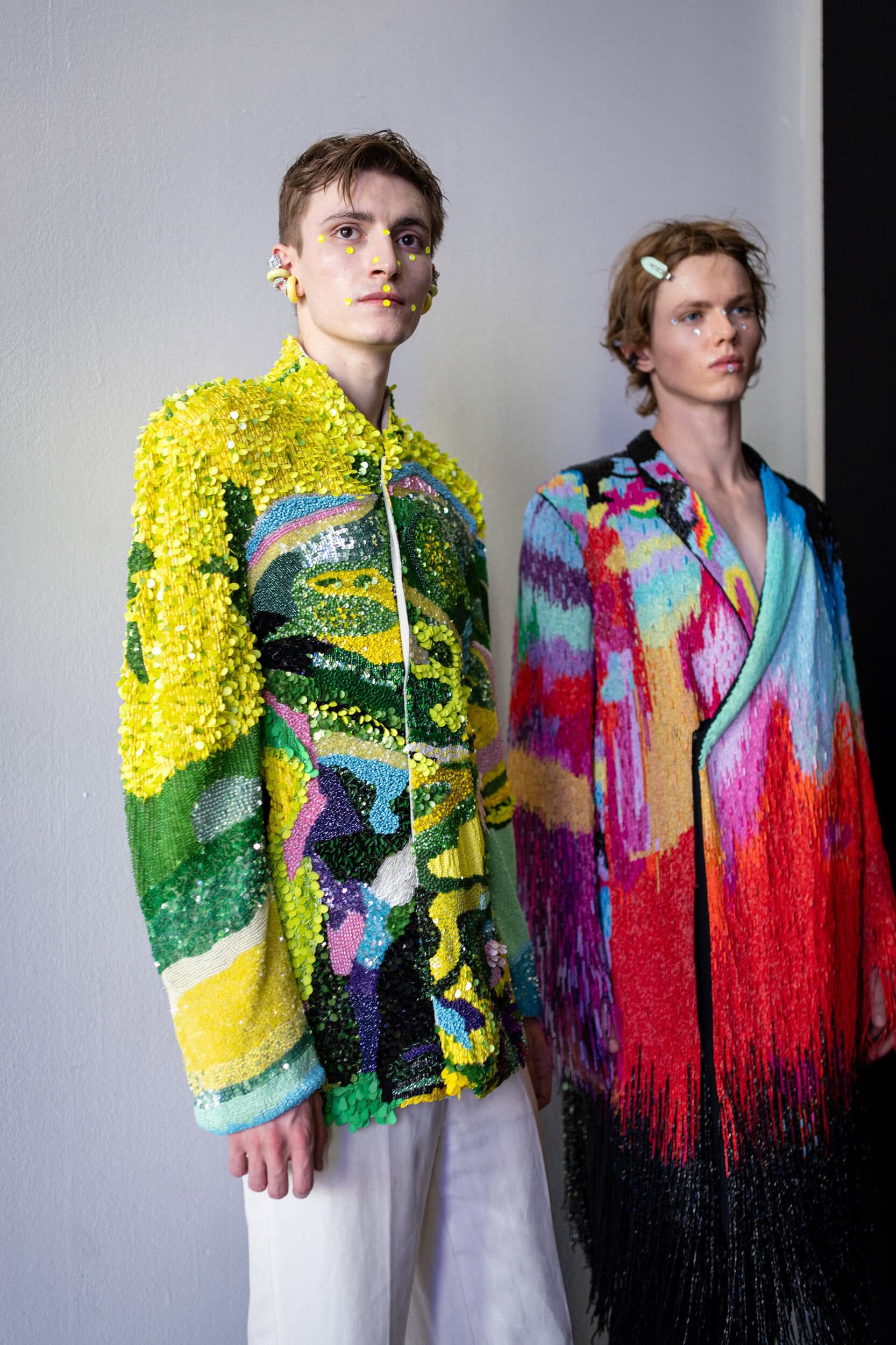 Germanier Fall 2026 Couture Fashion Show Backstage