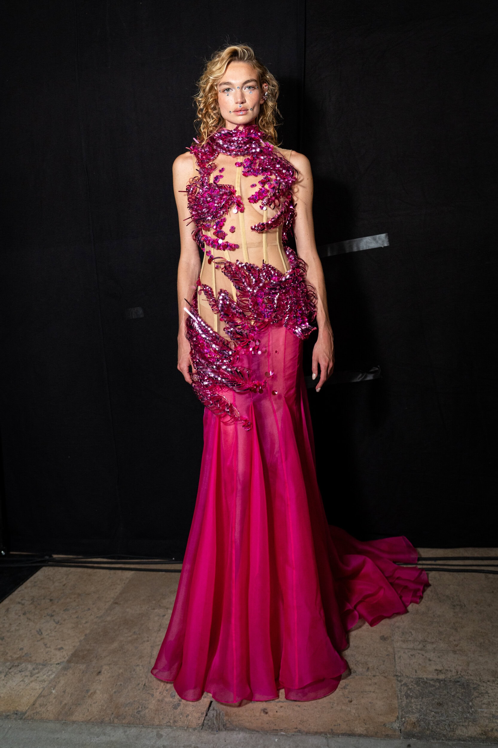 Germanier Fall 2026 Couture Fashion Show Backstage