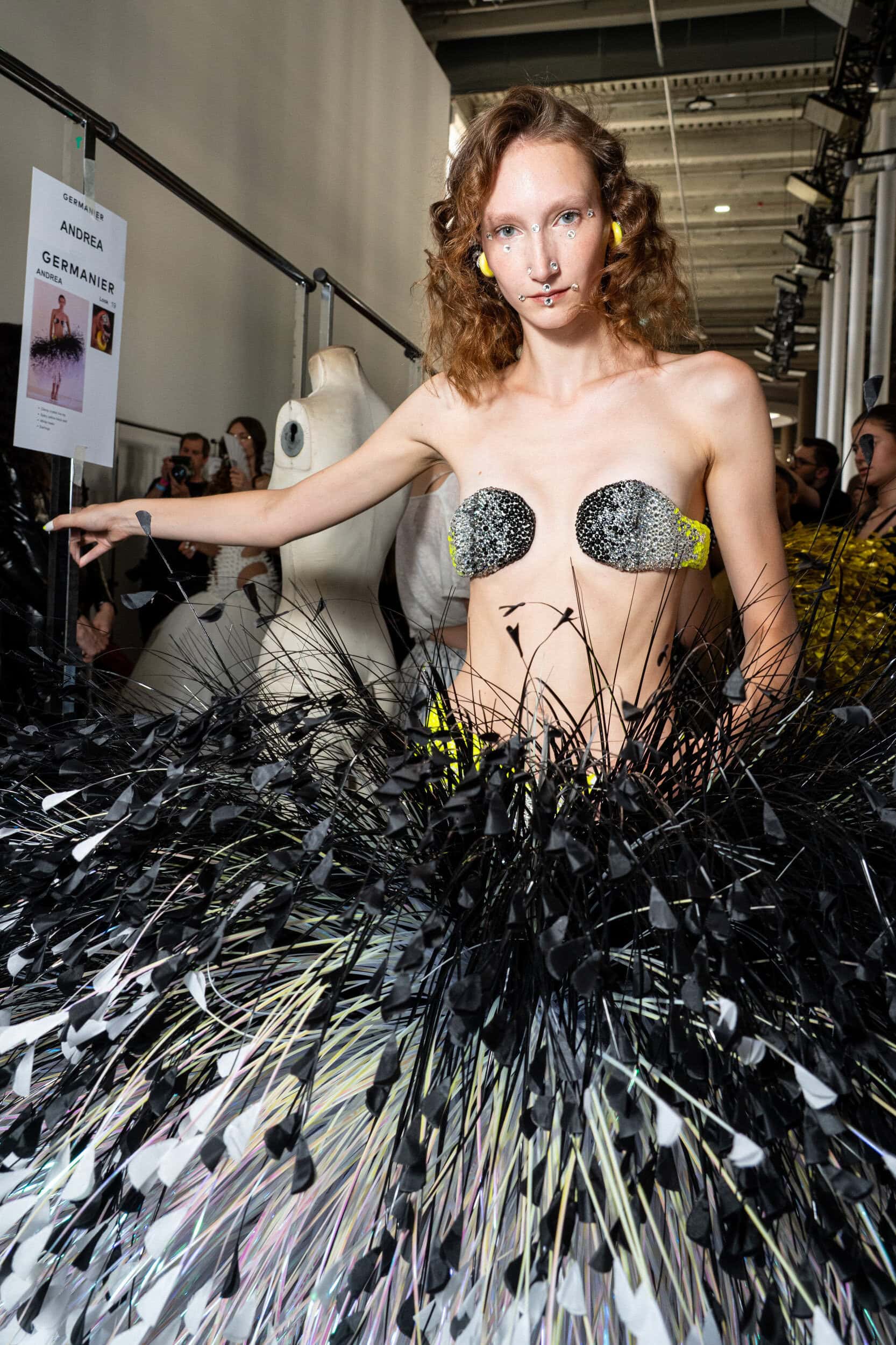 Germanier Fall 2026 Couture Fashion Show Backstage
