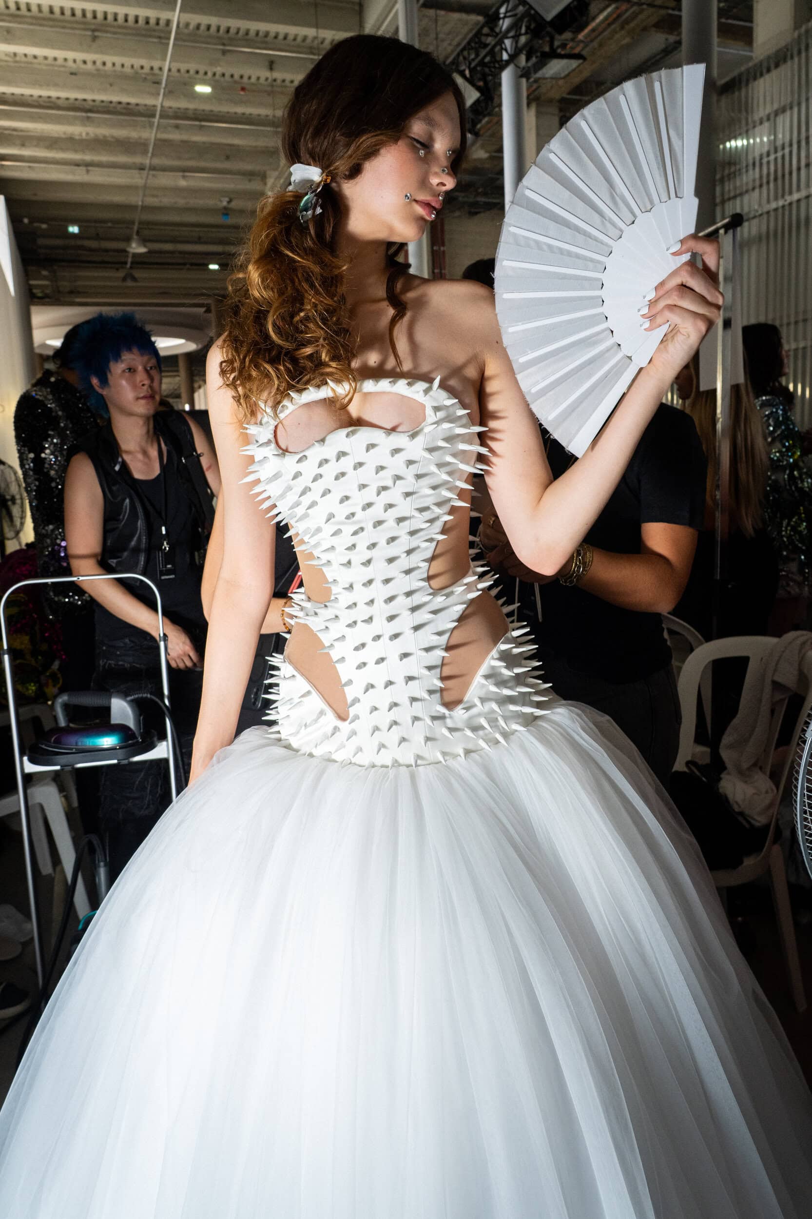 Germanier Fall 2026 Couture Fashion Show Backstage