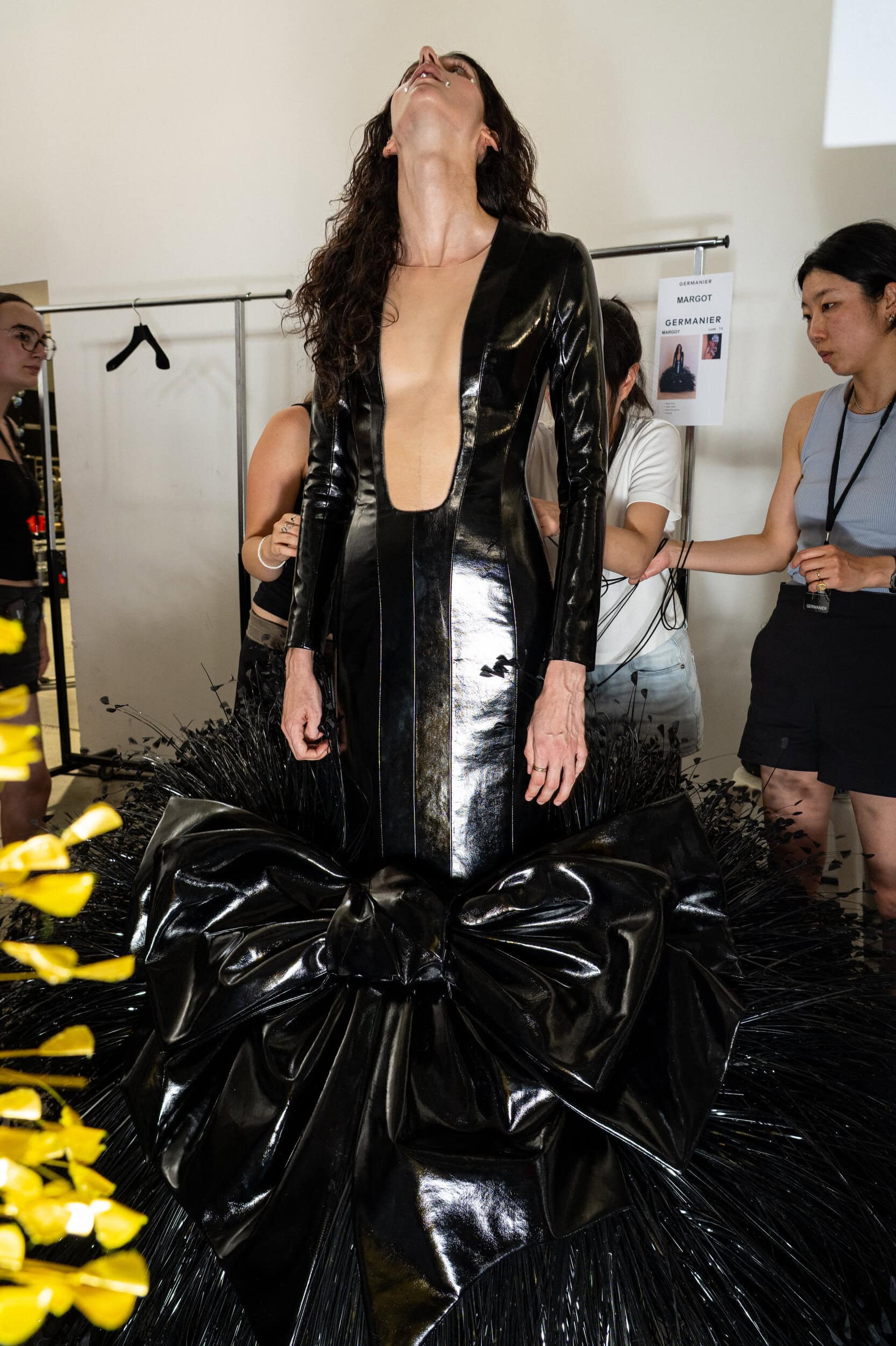 Germanier Fall 2026 Couture Fashion Show Backstage