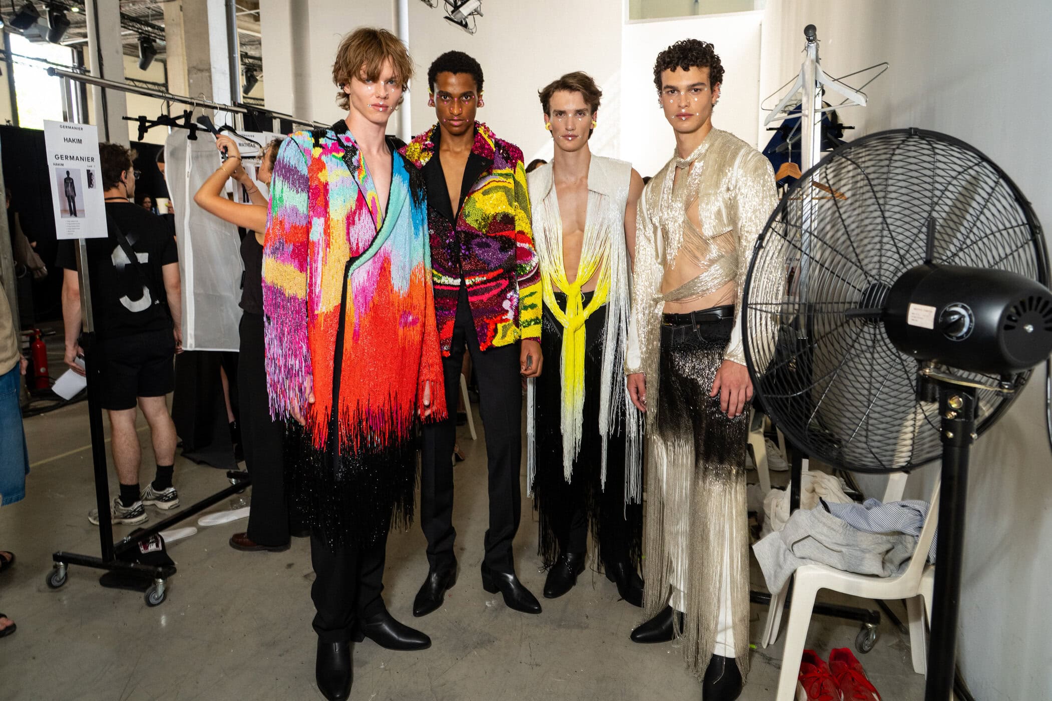 Germanier Fall 2026 Couture Fashion Show Backstage