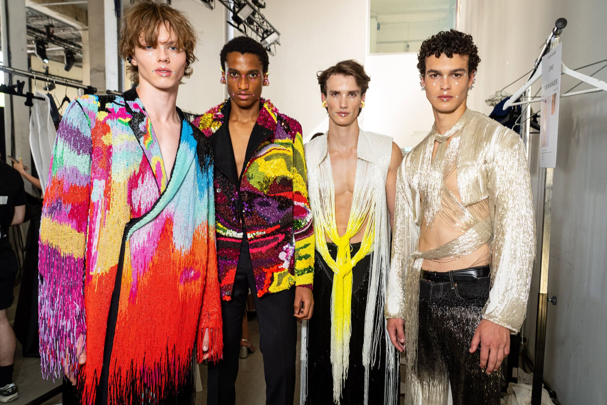 Germanier Fall 2026 Couture Fashion Show Backstage