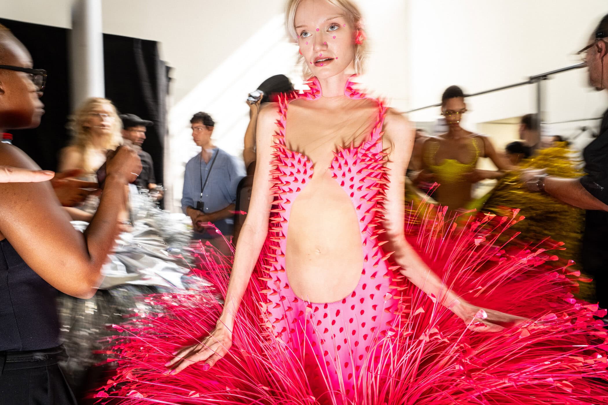 Germanier Fall 2026 Couture Fashion Show Backstage