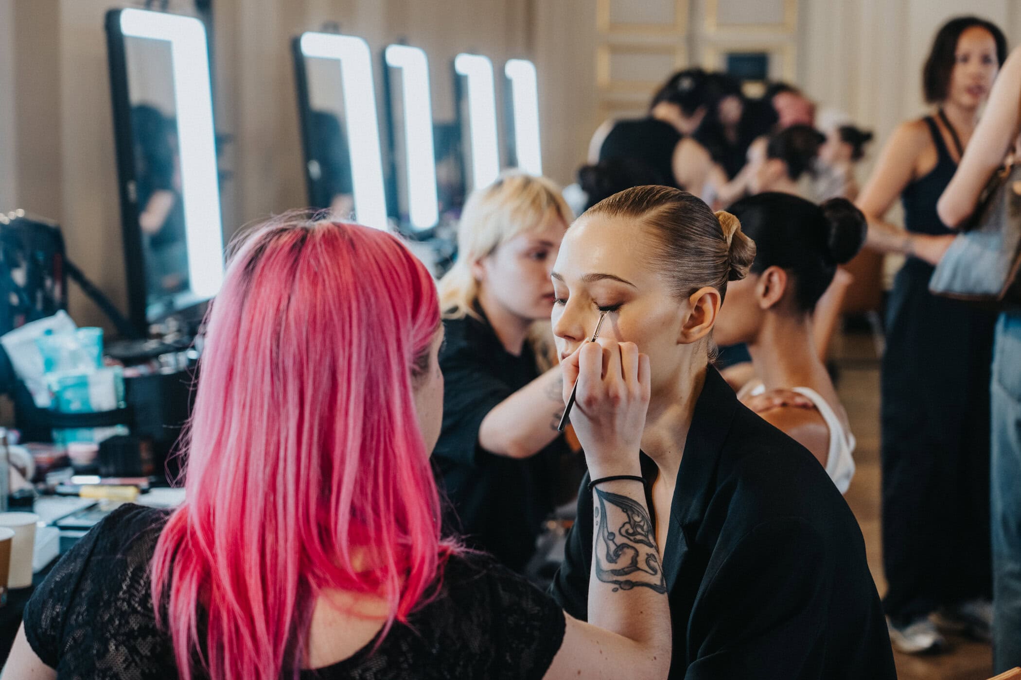 Georges Hobeika Fall 2026 Couture Fashion Show Backstage