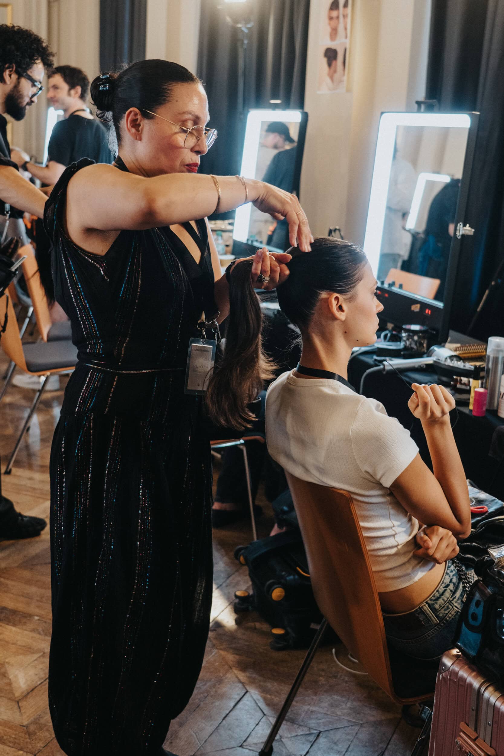 Georges Hobeika Fall 2026 Couture Fashion Show Backstage
