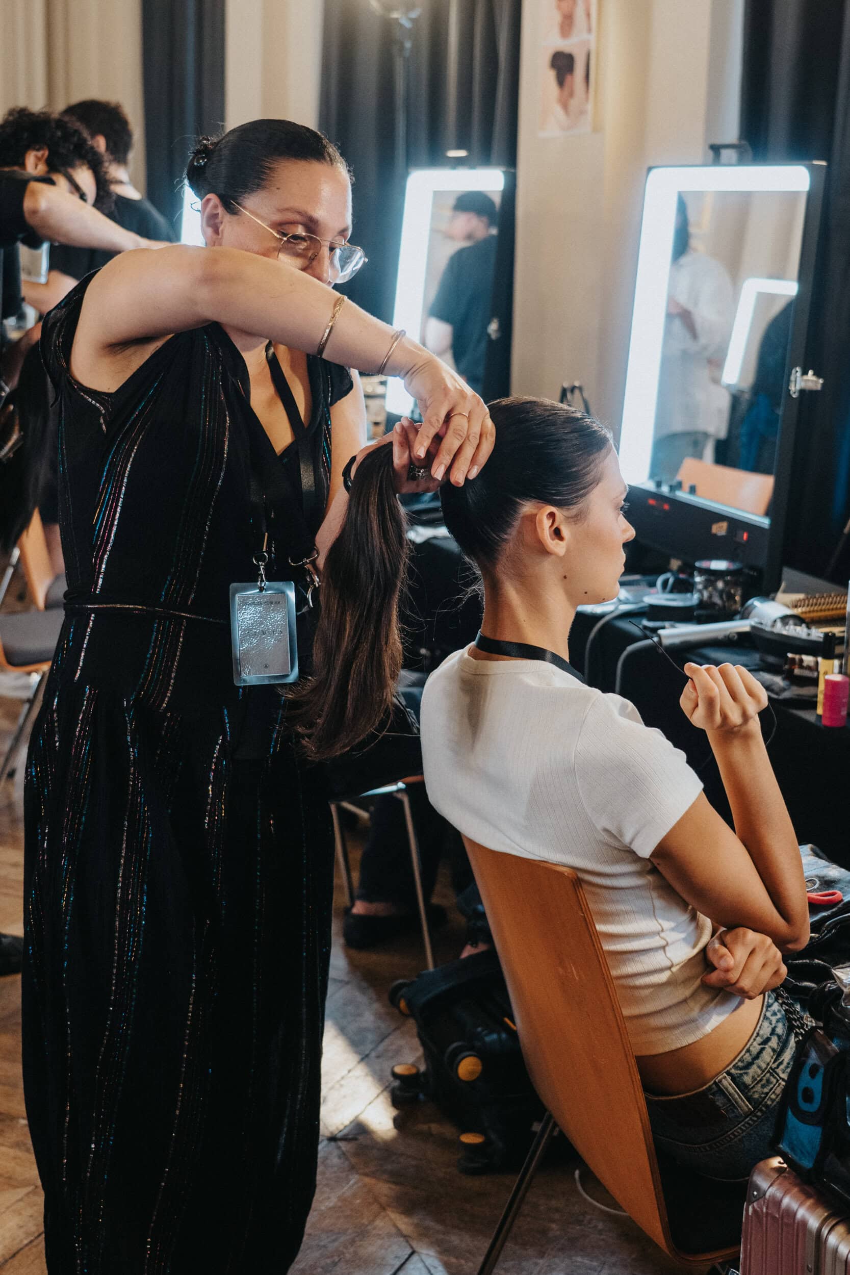 Georges Hobeika Fall 2026 Couture Fashion Show Backstage