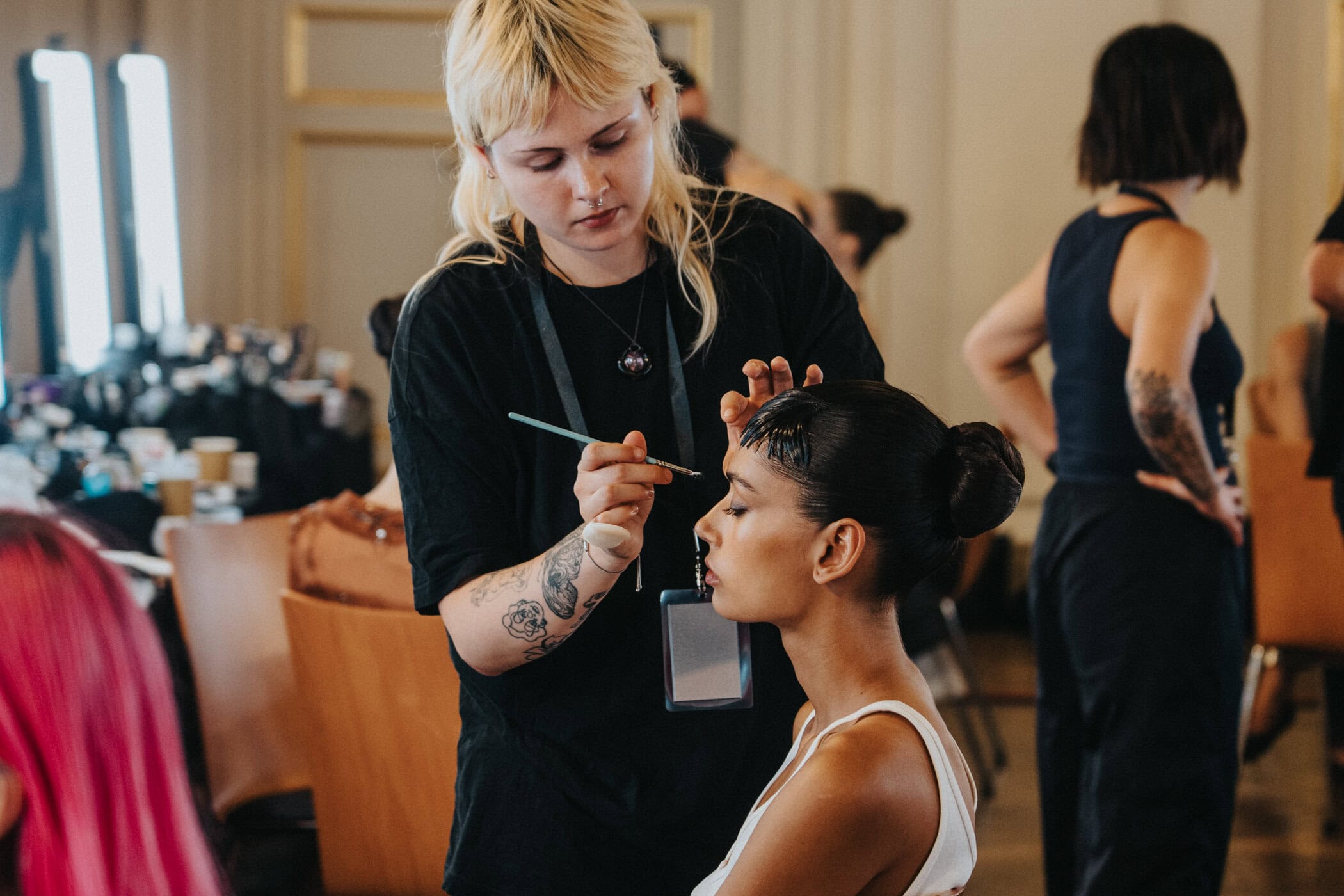 Georges Hobeika Fall 2026 Couture Fashion Show Backstage