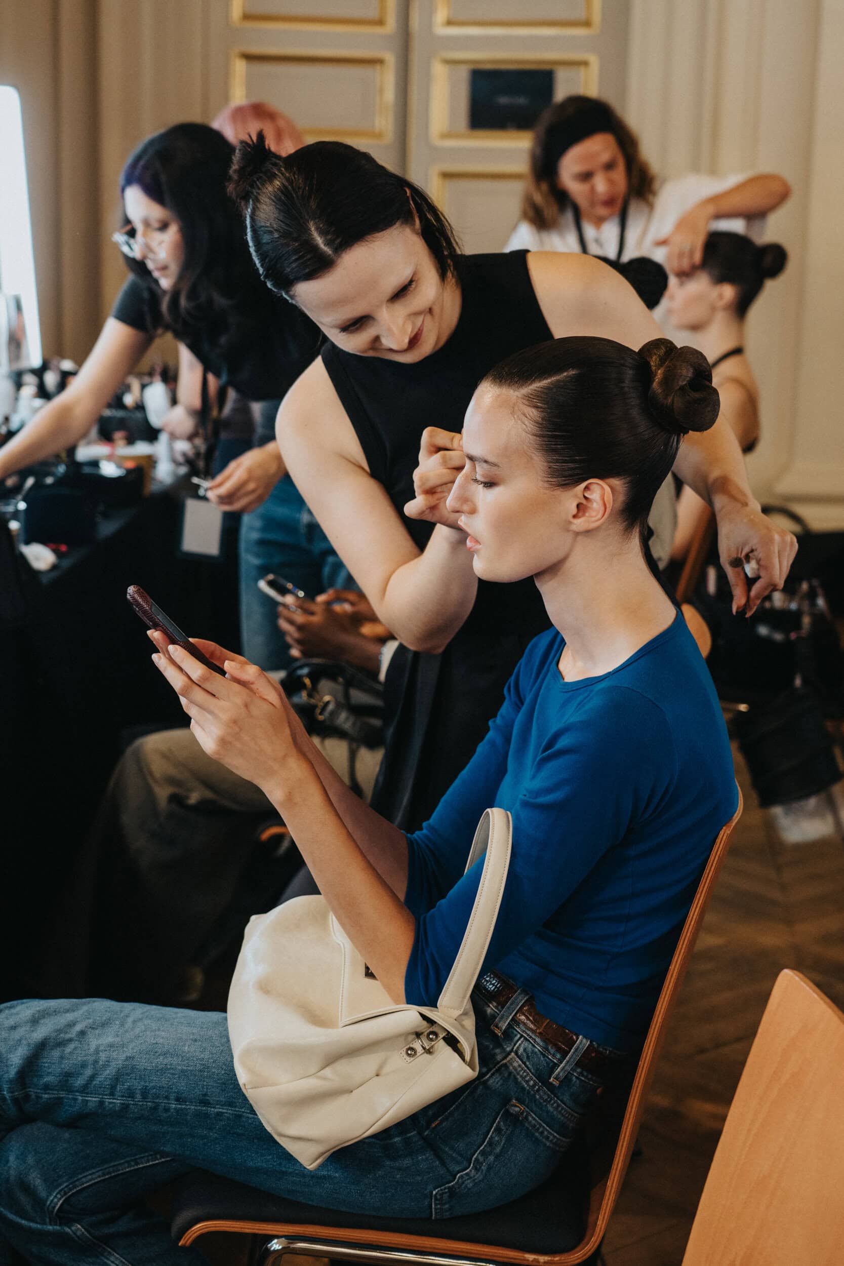 Georges Hobeika Fall 2026 Couture Fashion Show Backstage