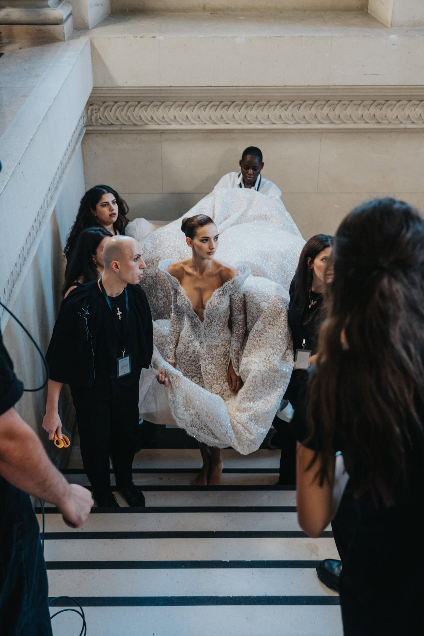 Georges Hobeika Fall 2026 Couture Fashion Show Backstage
