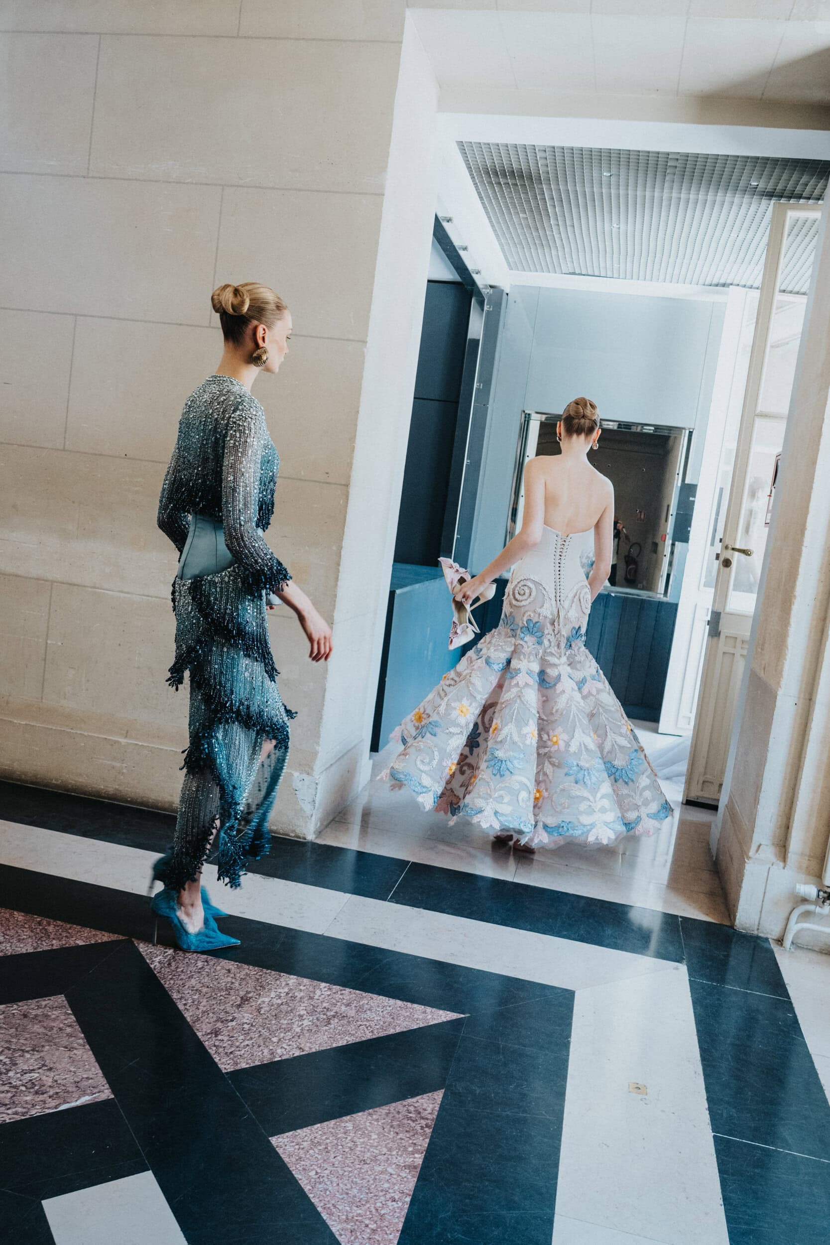 Georges Hobeika Fall 2026 Couture Fashion Show Backstage