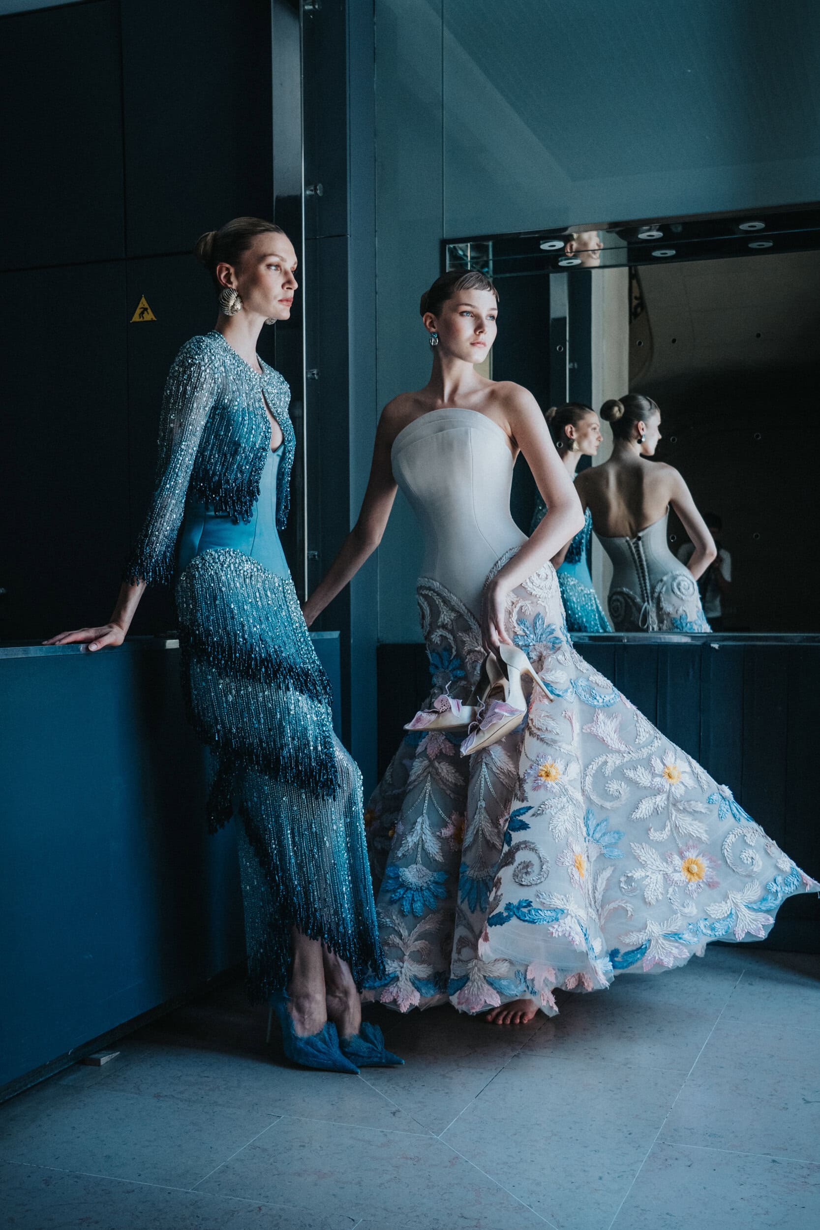 Georges Hobeika Fall 2026 Couture Fashion Show Backstage
