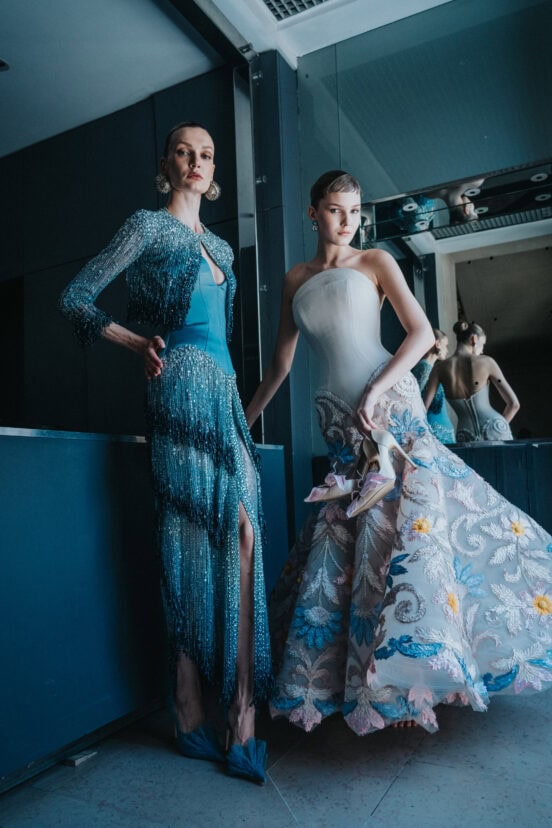 Georges Hobeika Fall 2026 Couture Fashion Show Backstage