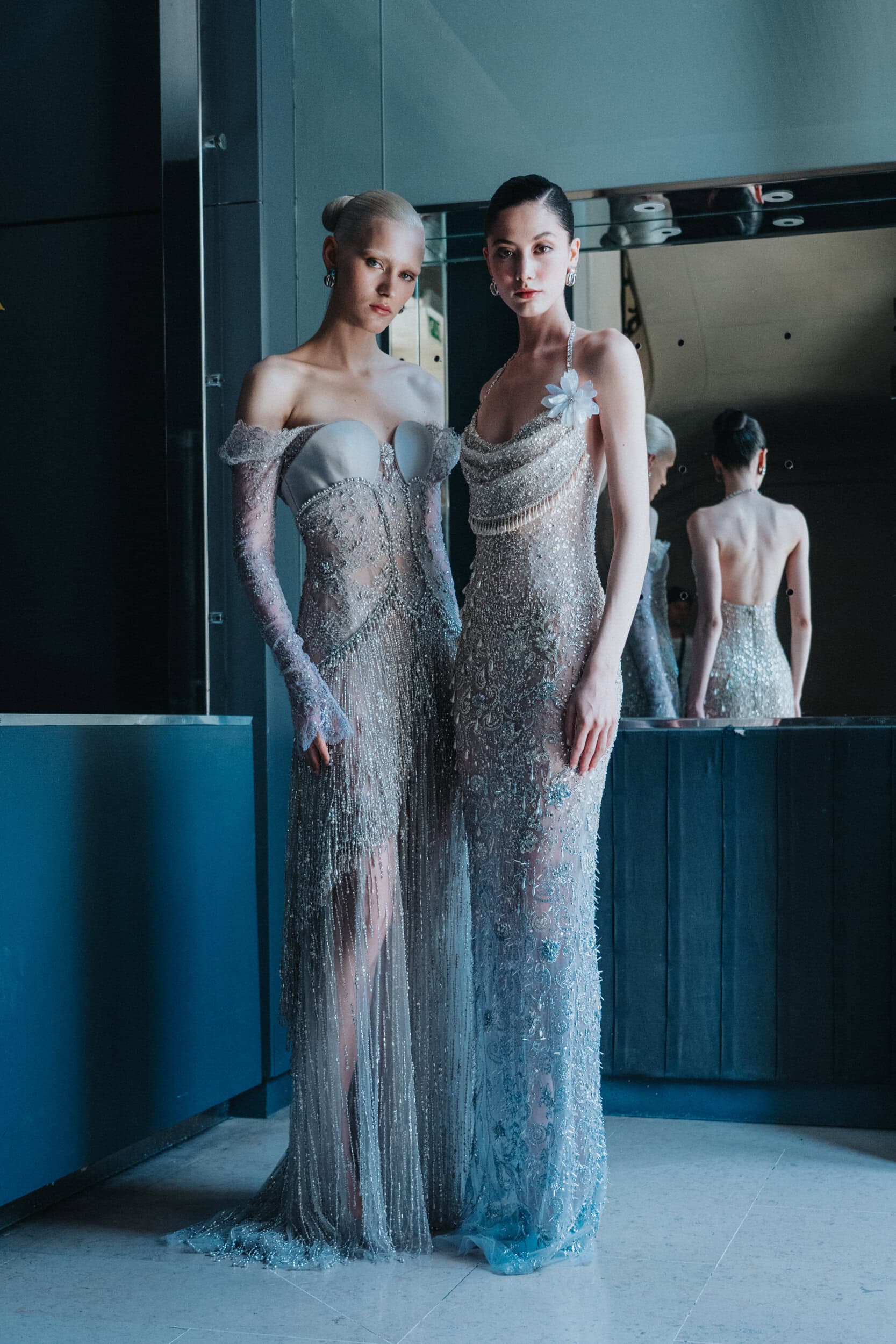 Georges Hobeika Fall 2026 Couture Fashion Show Backstage