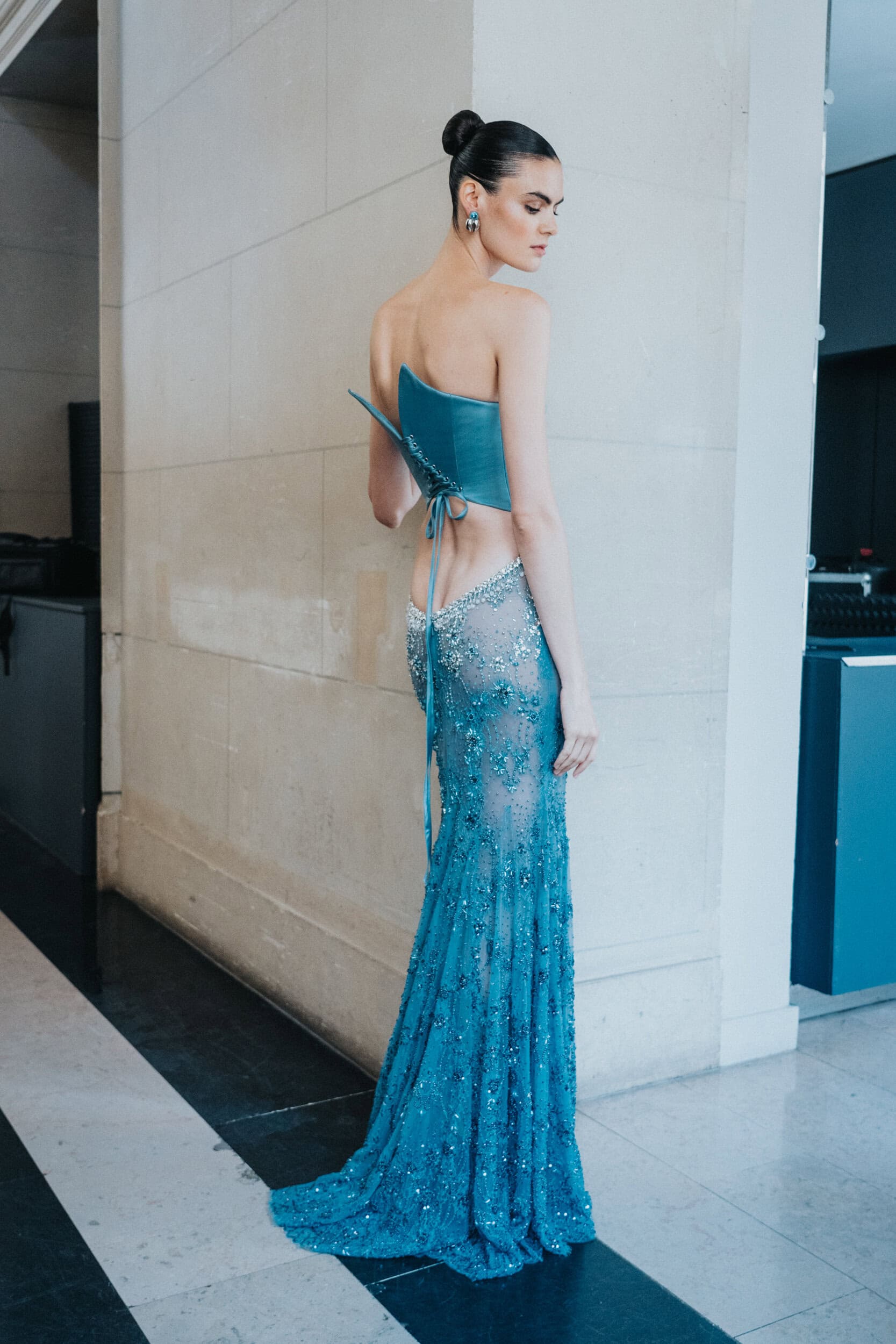 Georges Hobeika Fall 2026 Couture Fashion Show Backstage