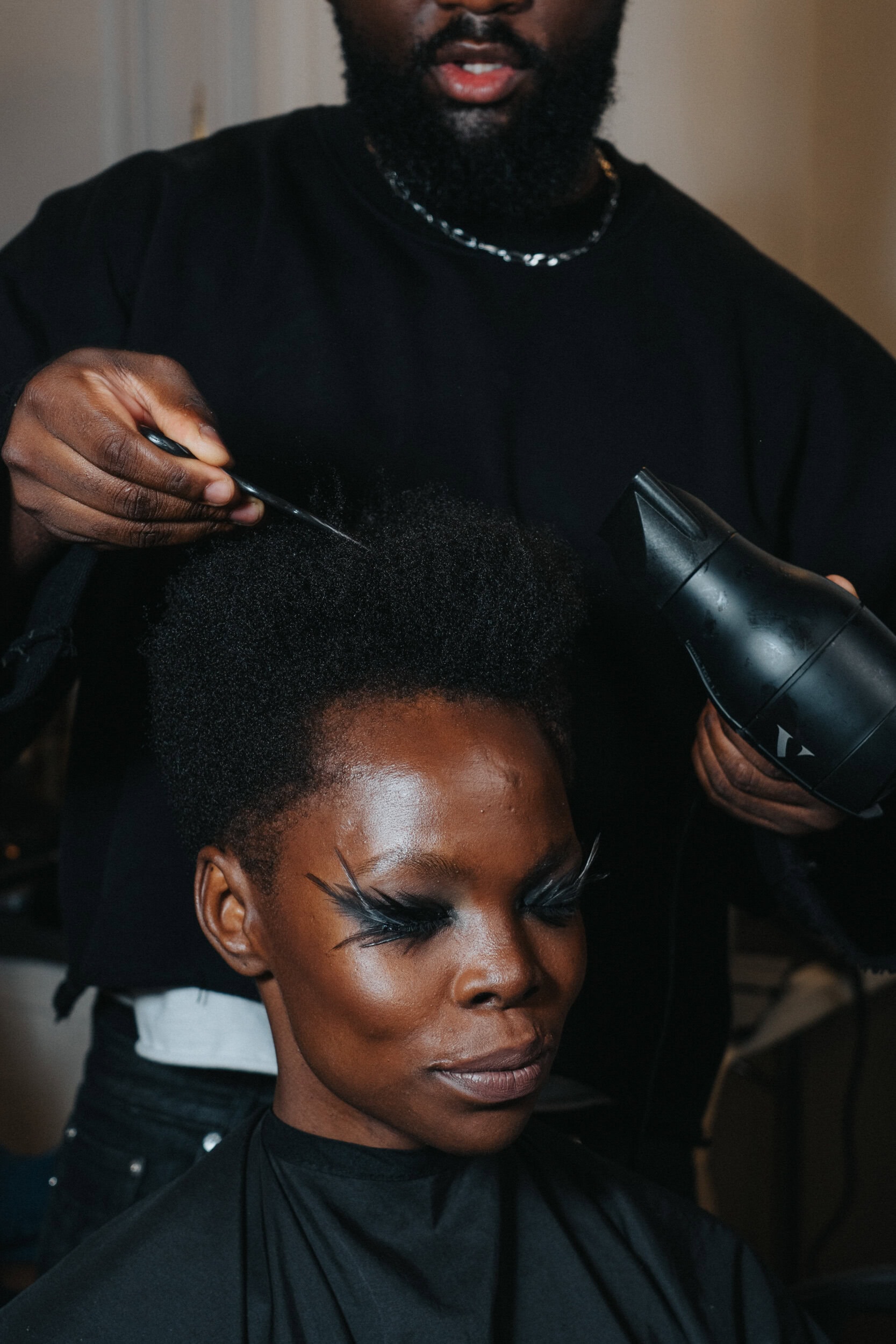 Imane Ayissi Fall 2026 Couture Fashion Show Backstage