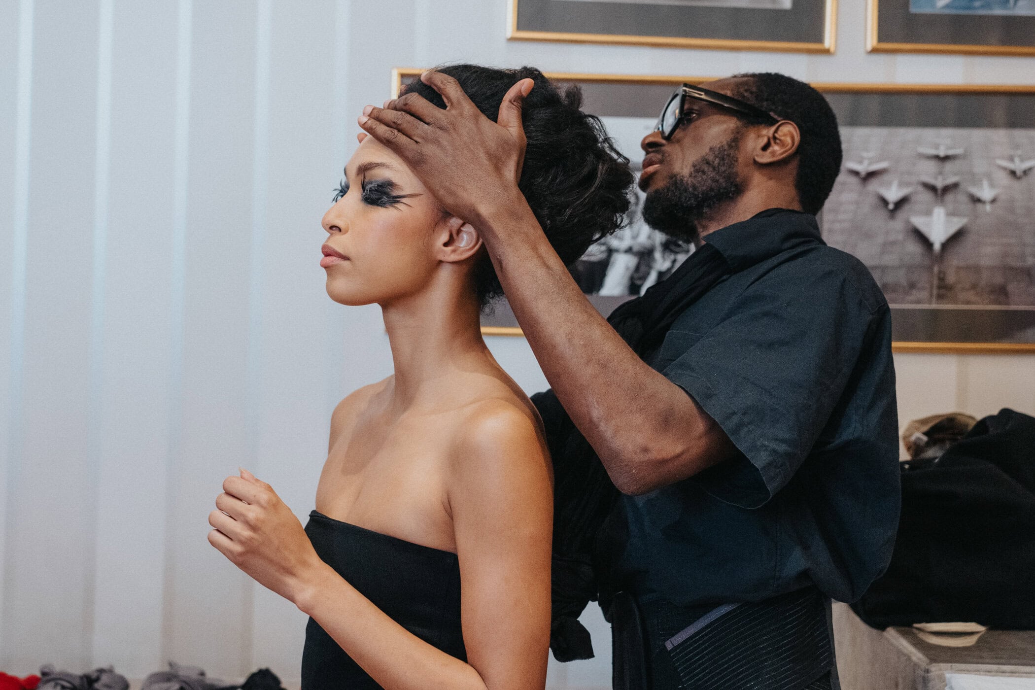 Imane Ayissi Fall 2026 Couture Fashion Show Backstage