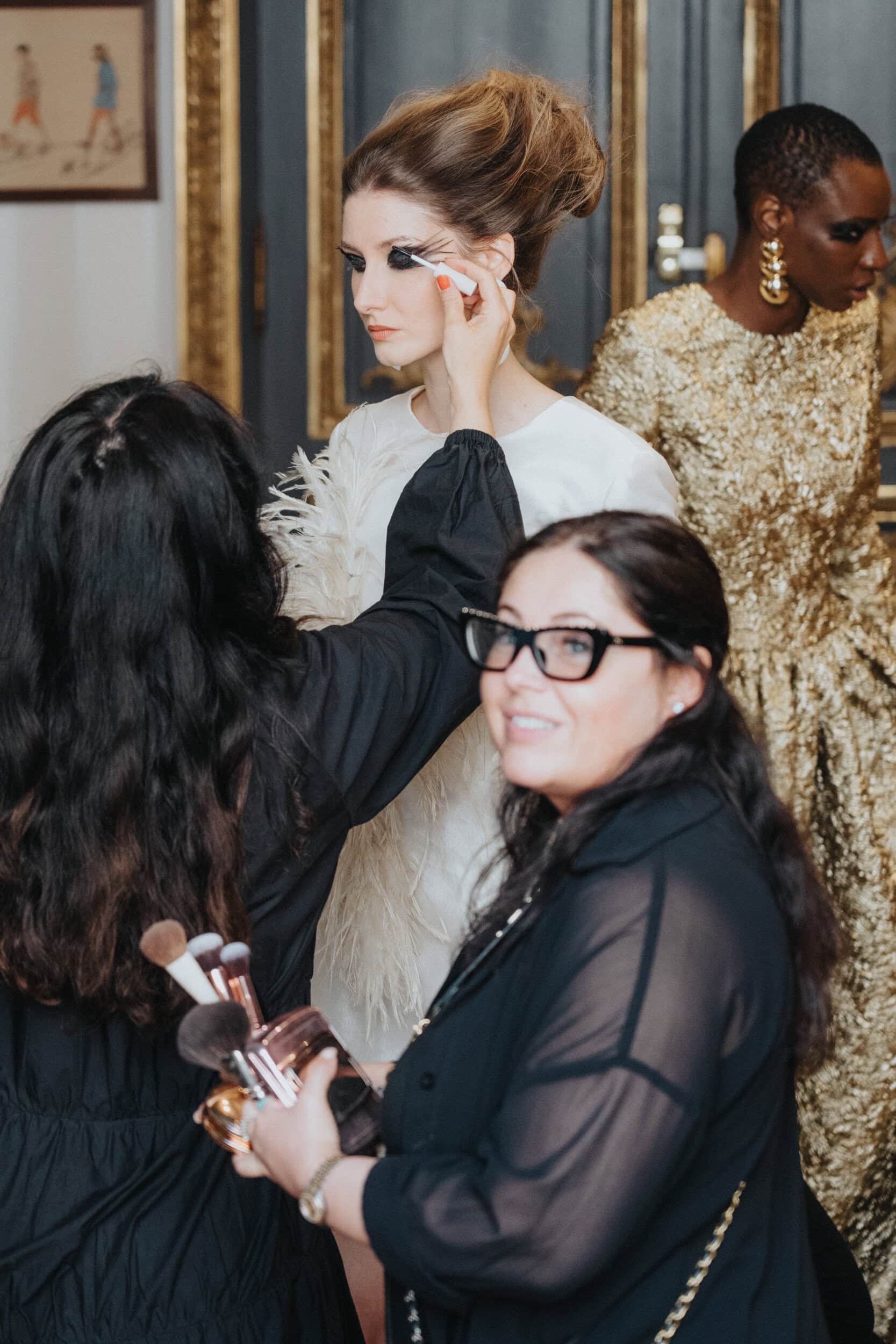 Imane Ayissi Fall 2026 Couture Fashion Show Backstage
