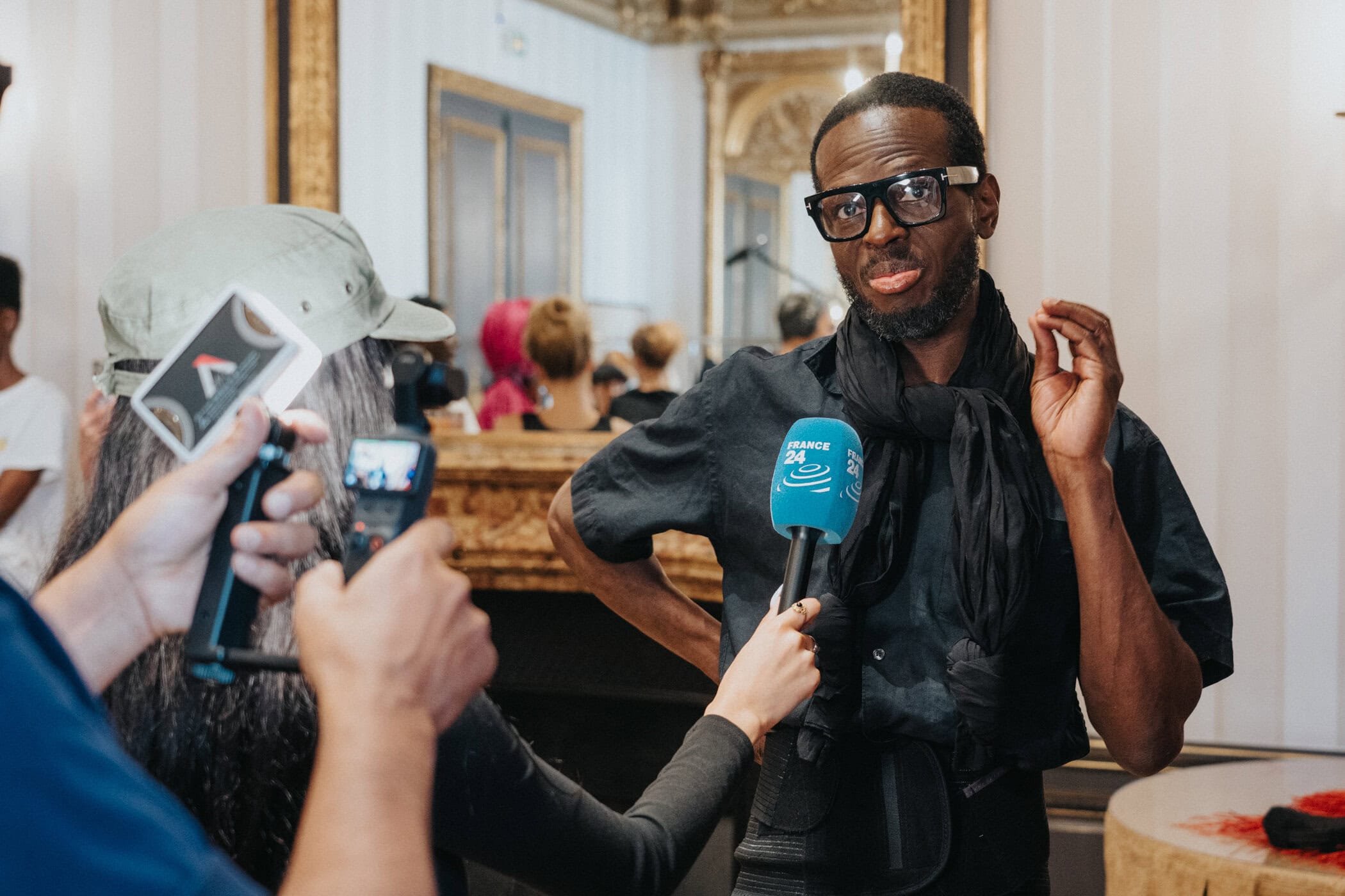 Imane Ayissi Fall 2026 Couture Fashion Show Backstage