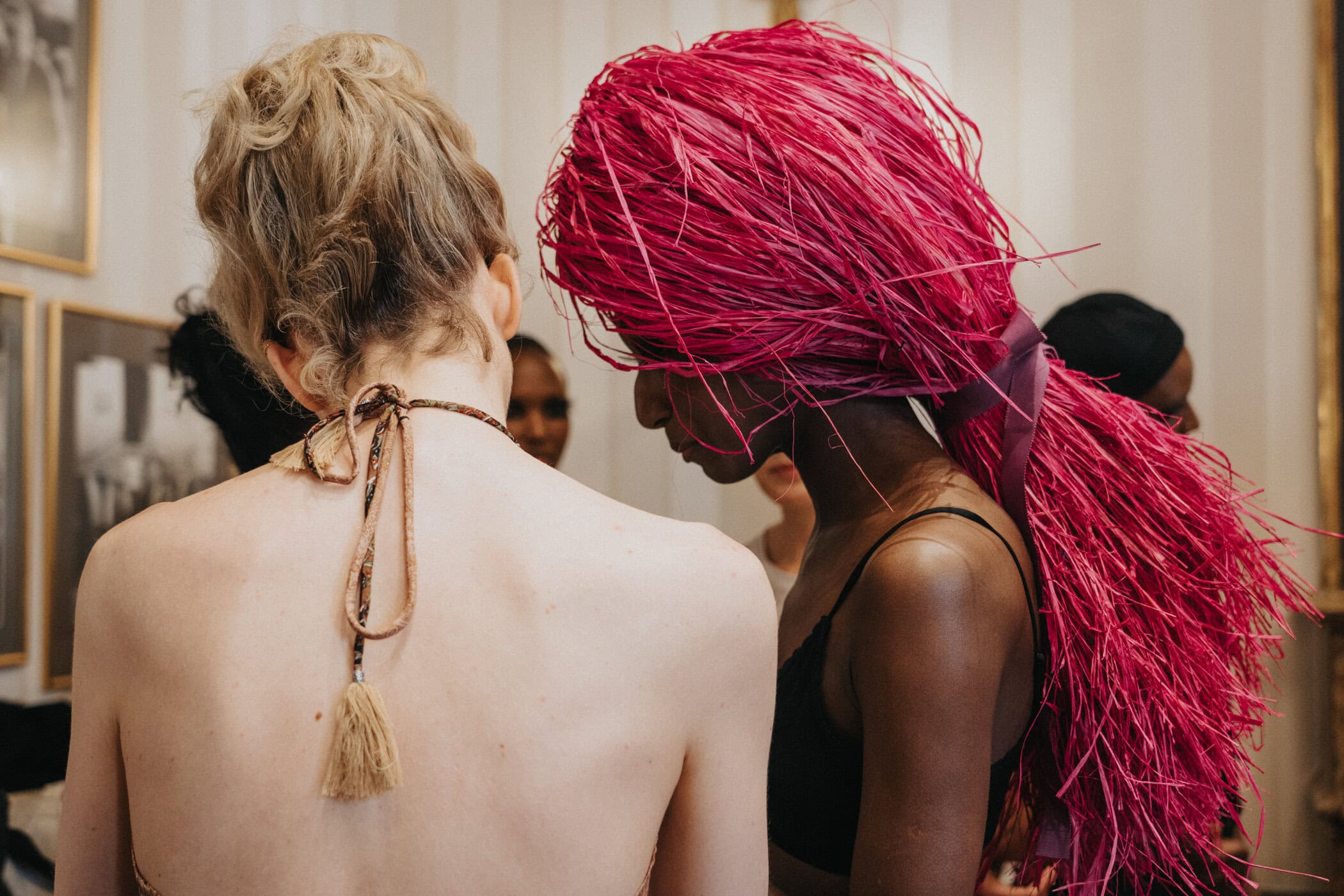 Imane Ayissi Fall 2026 Couture Fashion Show Backstage
