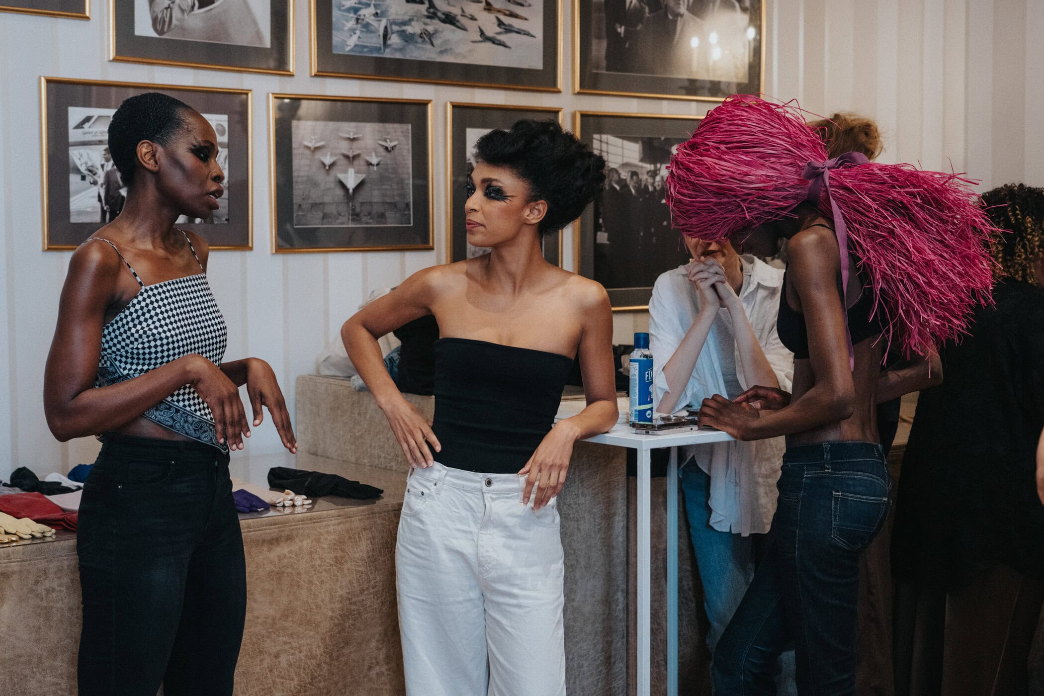 Imane Ayissi Fall 2026 Couture Fashion Show Backstage