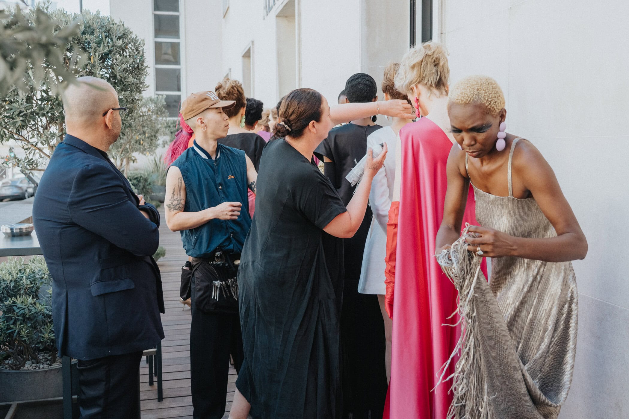 Imane Ayissi Fall 2026 Couture Fashion Show Backstage