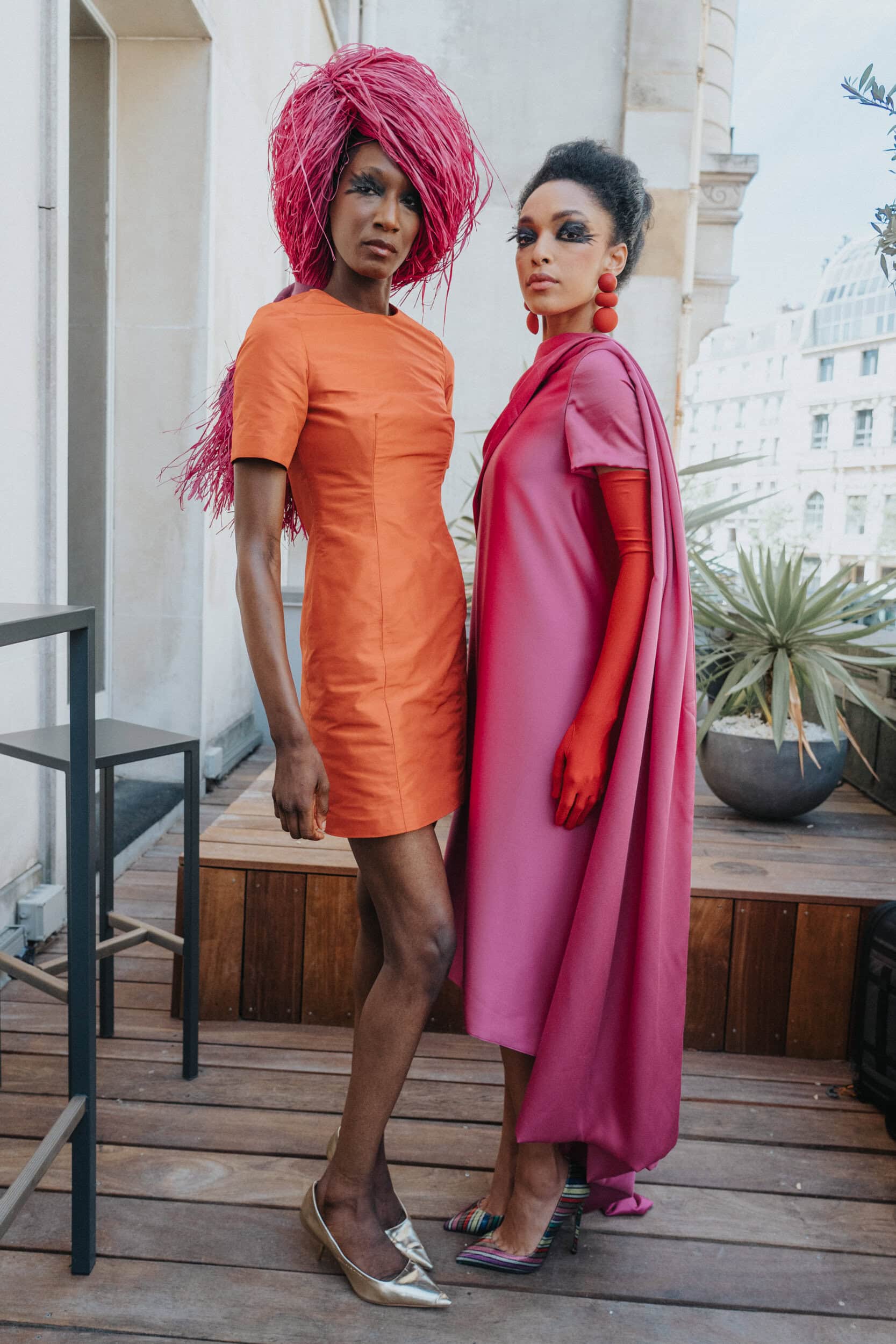 Imane Ayissi Fall 2026 Couture Fashion Show Backstage
