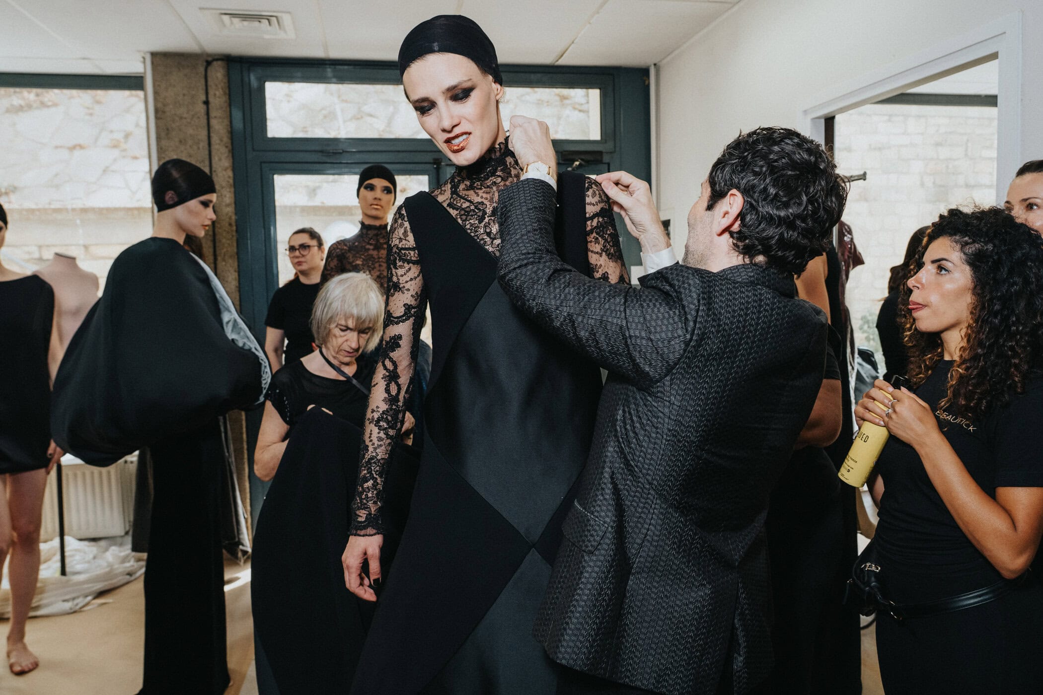 Alexis Mabille Fall 2026 Couture Fashion Show Backstage