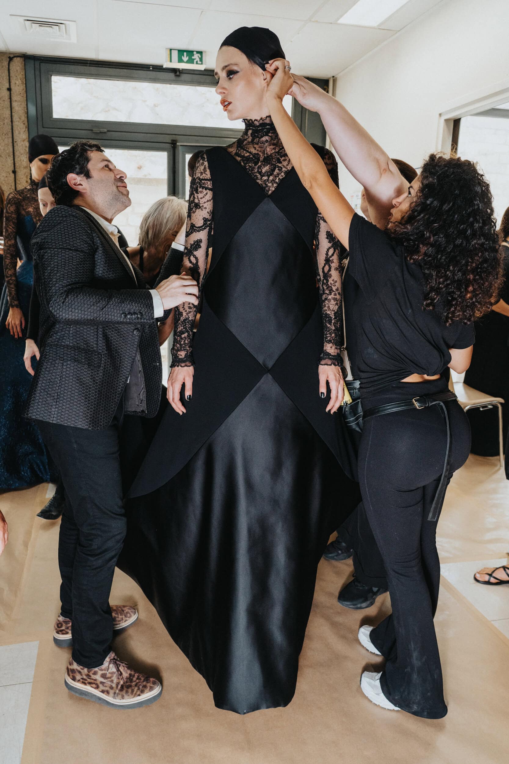 Alexis Mabille Fall 2026 Couture Fashion Show Backstage