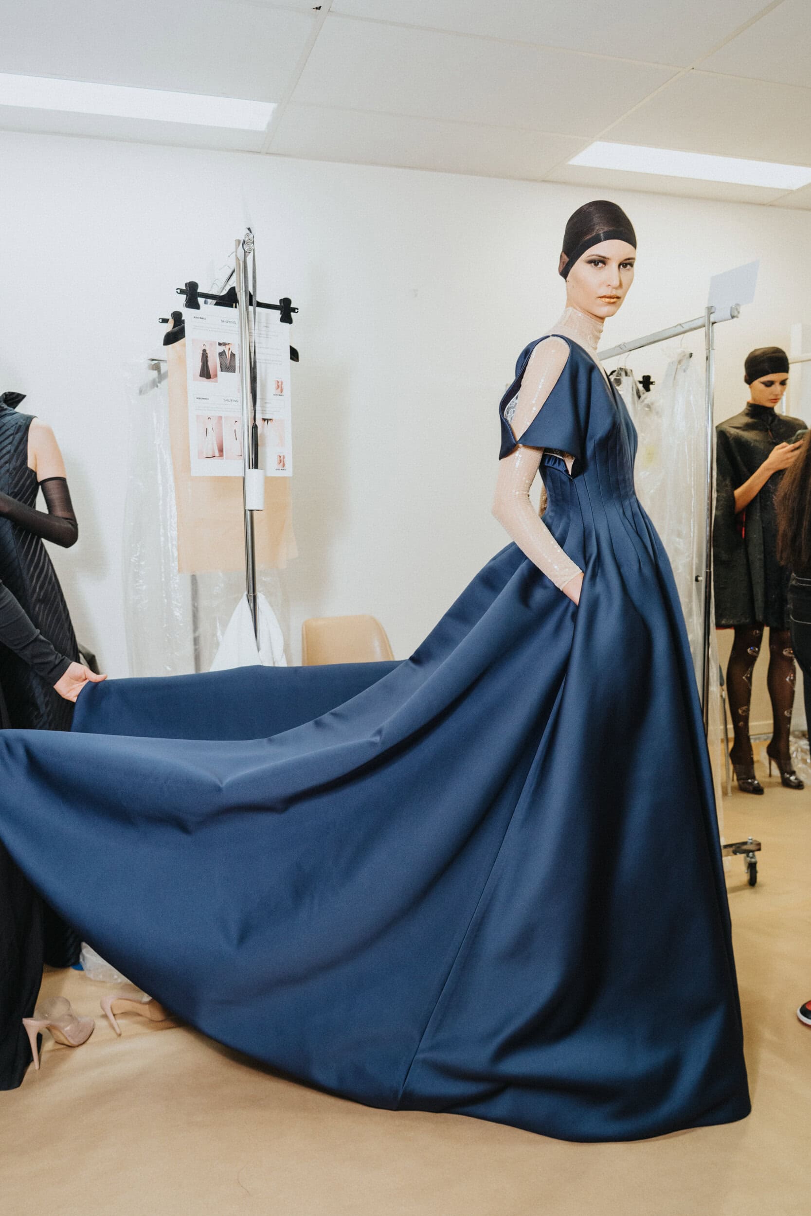 Alexis Mabille Fall 2026 Couture Fashion Show Backstage