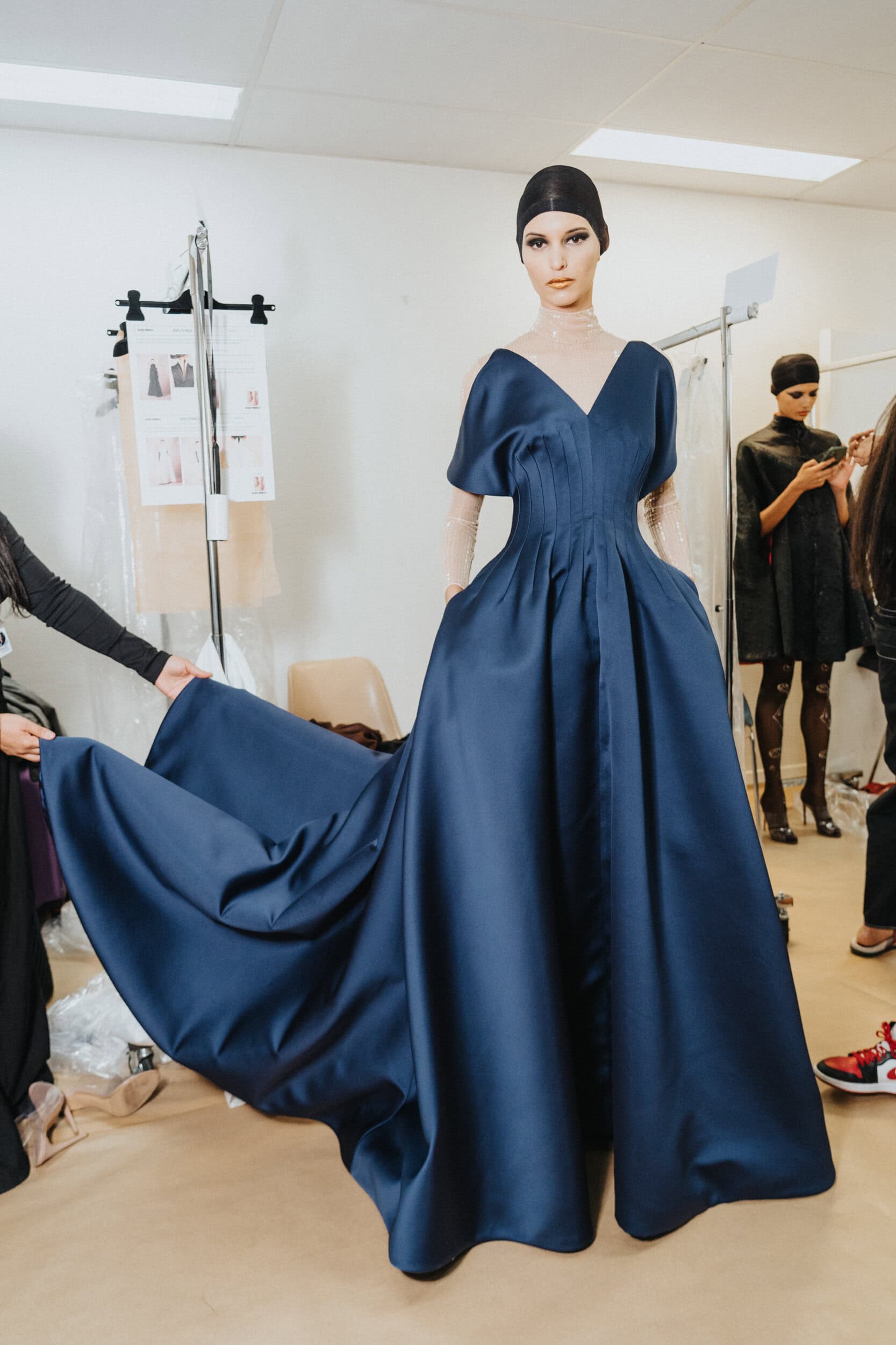 Alexis Mabille Fall 2026 Couture Fashion Show Backstage