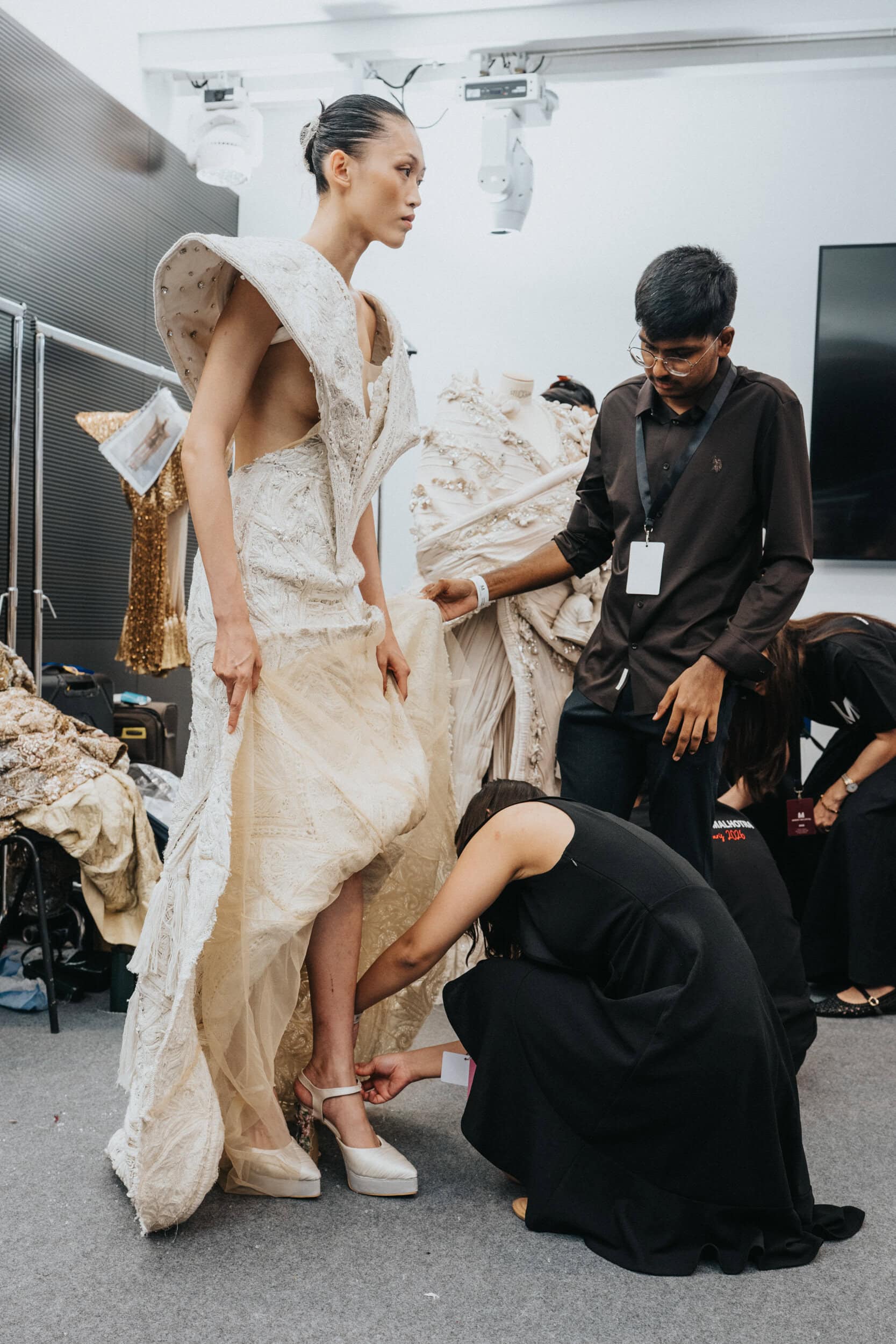 Manish Malhotra Fall 2026 Couture Fashion Show Backstage