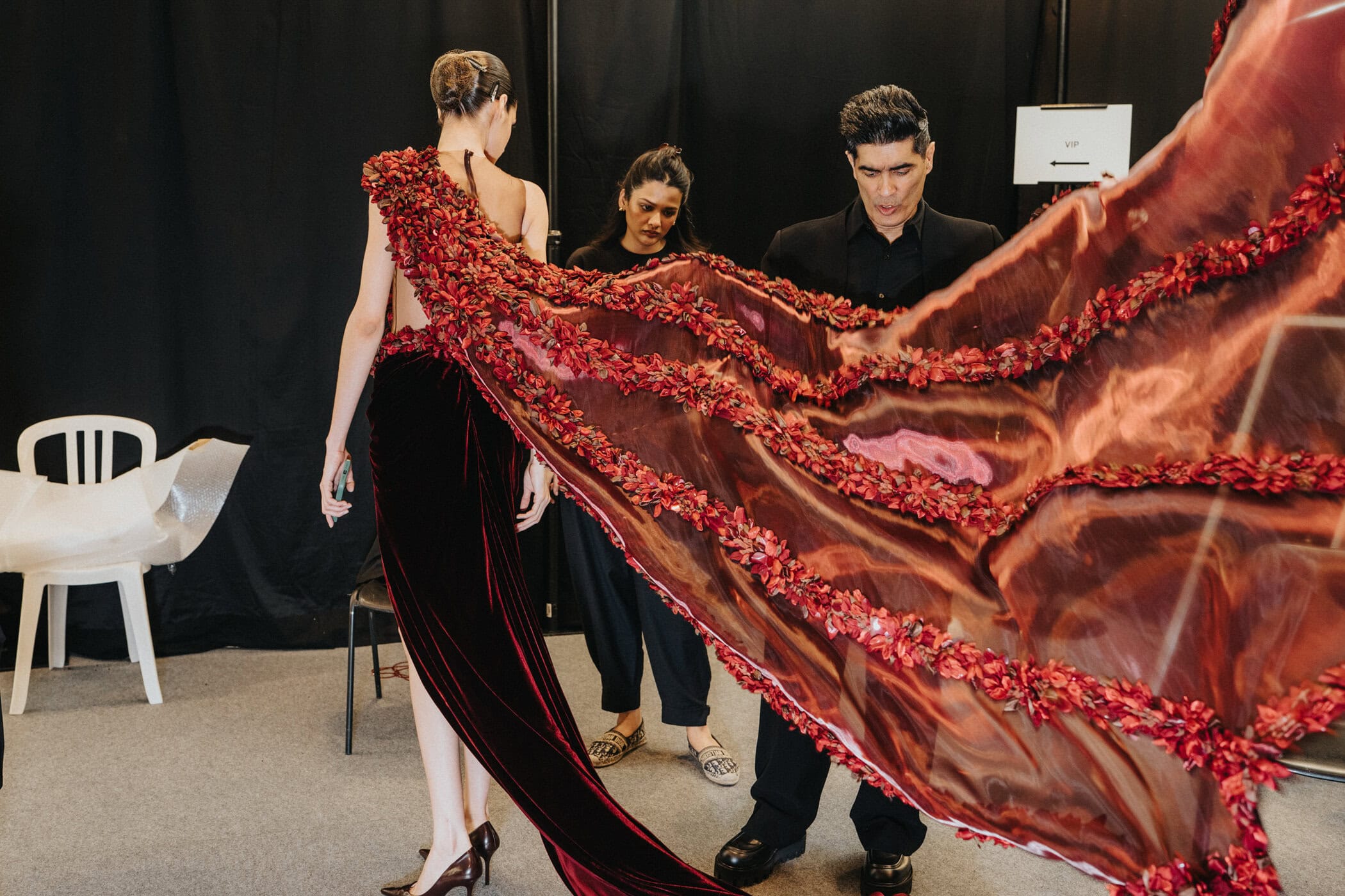 Manish Malhotra Fall 2026 Couture Fashion Show Backstage