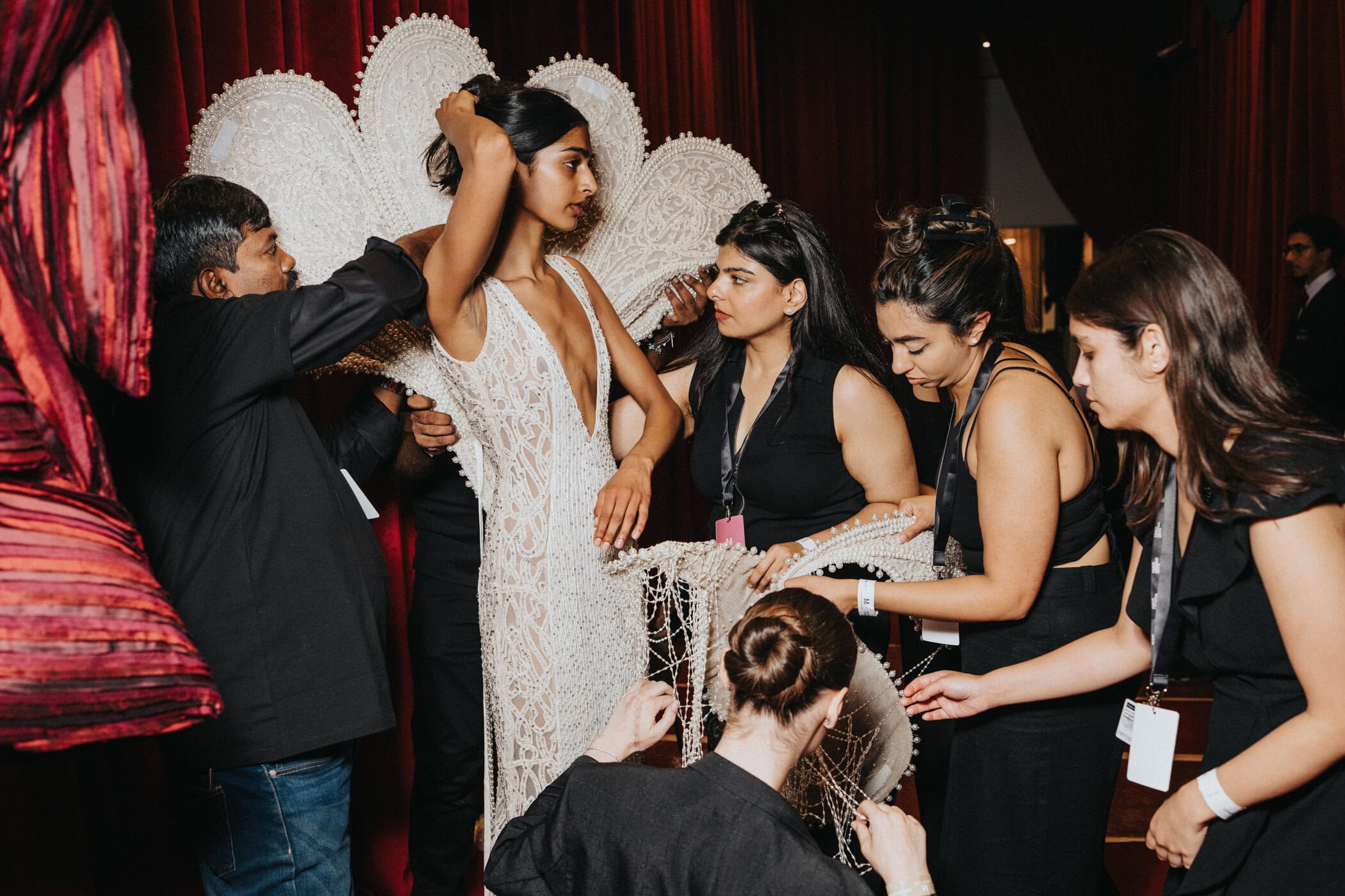 Manish Malhotra Fall 2026 Couture Fashion Show Backstage