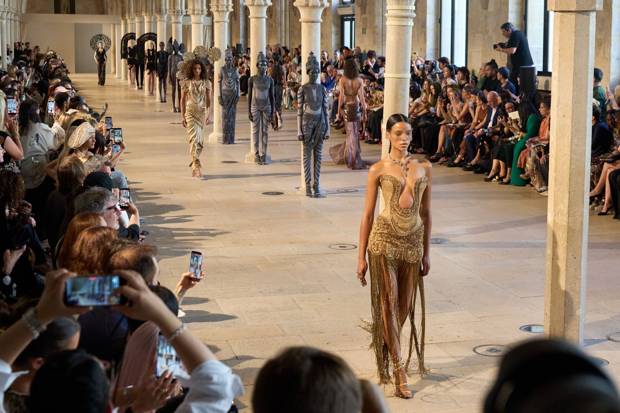 Rahul Mishra Fall 2026 Couture Fashion Show Atmosphere