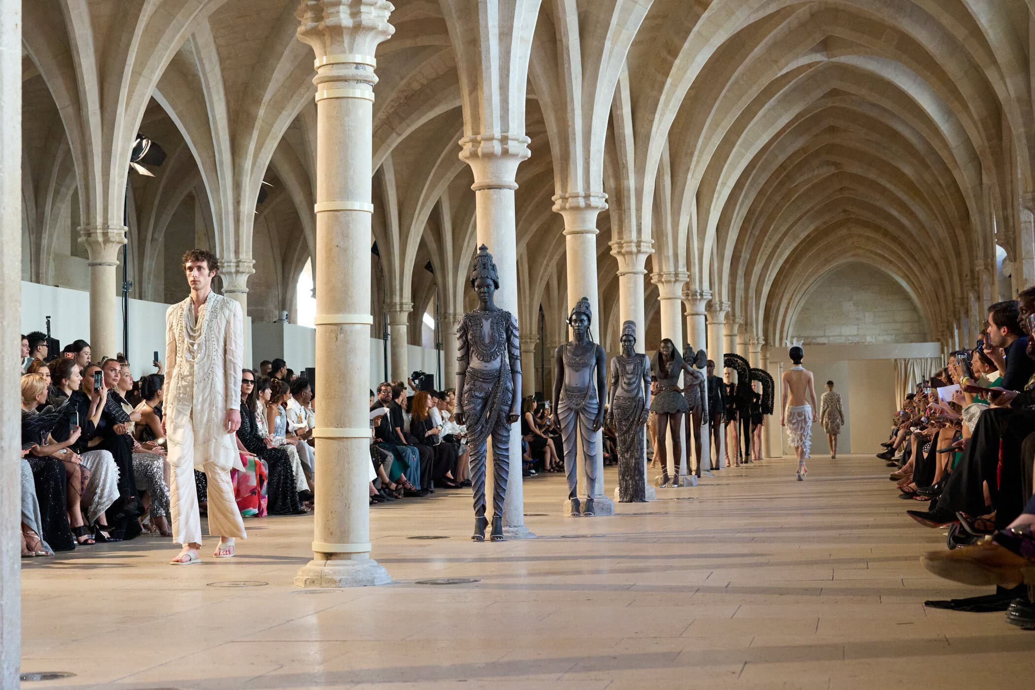 Rahul Mishra Fall 2026 Couture Fashion Show Atmosphere
