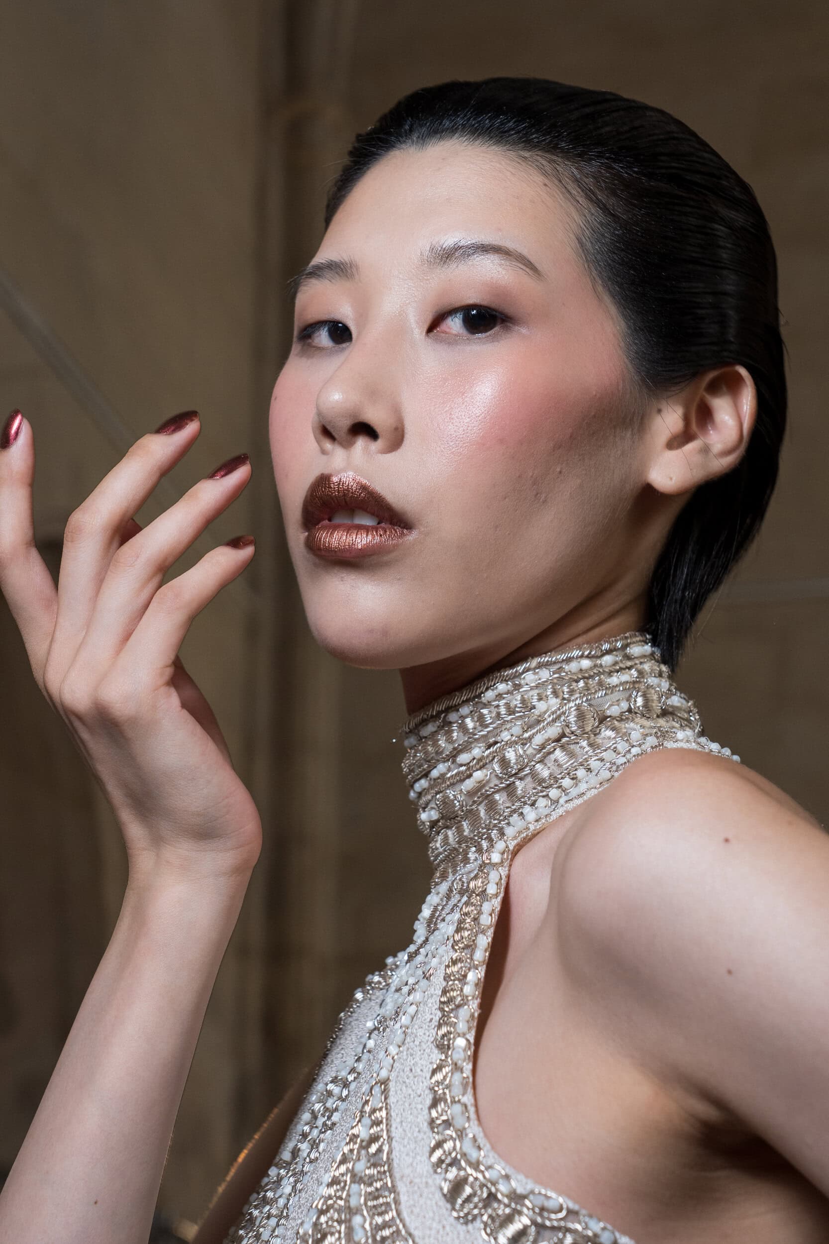 Rahul Mishra Fall 2026 Couture Fashion Show Backstage
