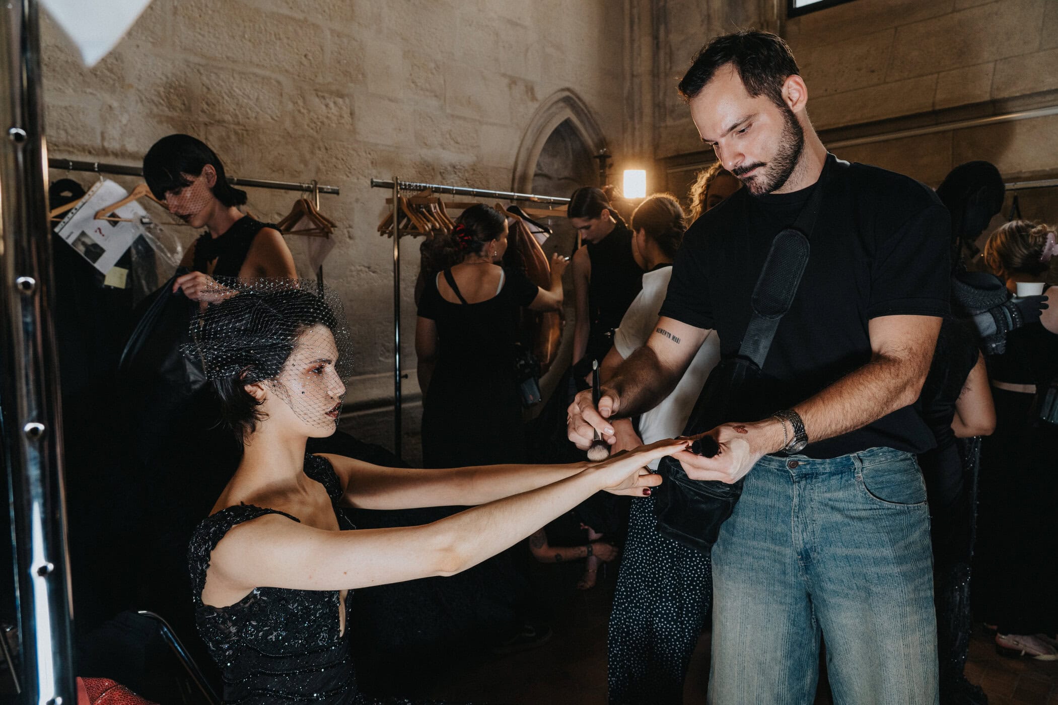 Rahul Mishra Fall 2026 Couture Fashion Show Backstage