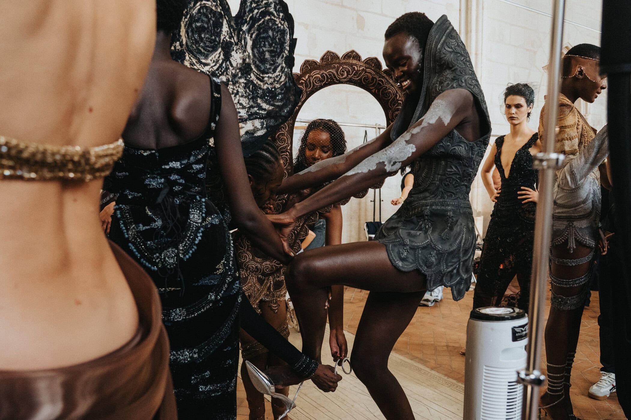 Rahul Mishra Fall 2026 Couture Fashion Show Backstage