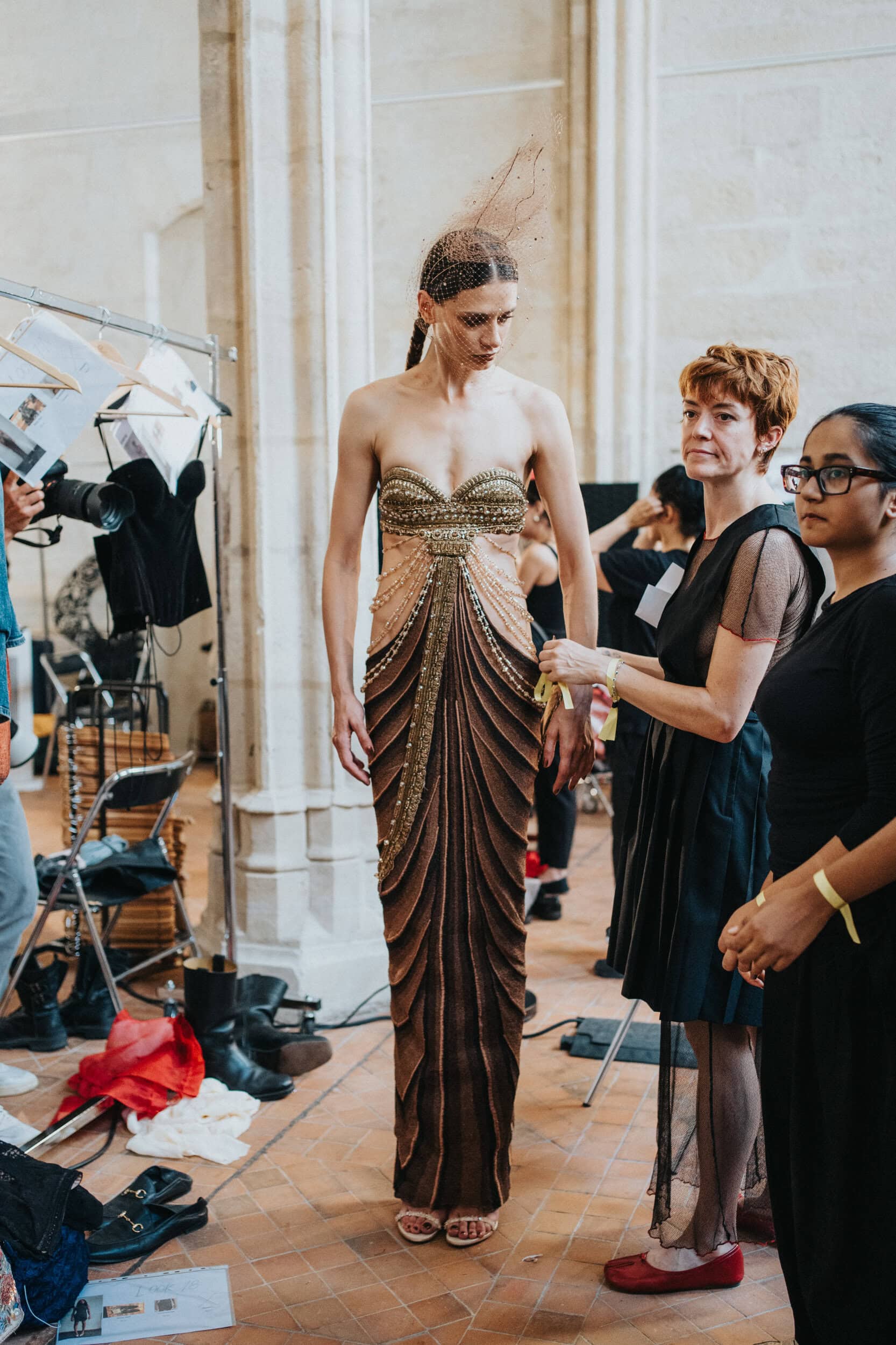 Rahul Mishra Fall 2026 Couture Fashion Show Backstage