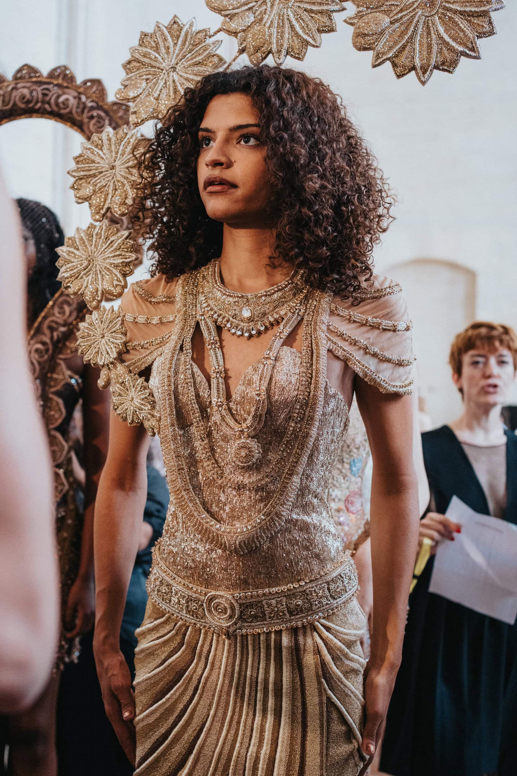 Rahul Mishra Fall 2026 Couture Fashion Show Backstage