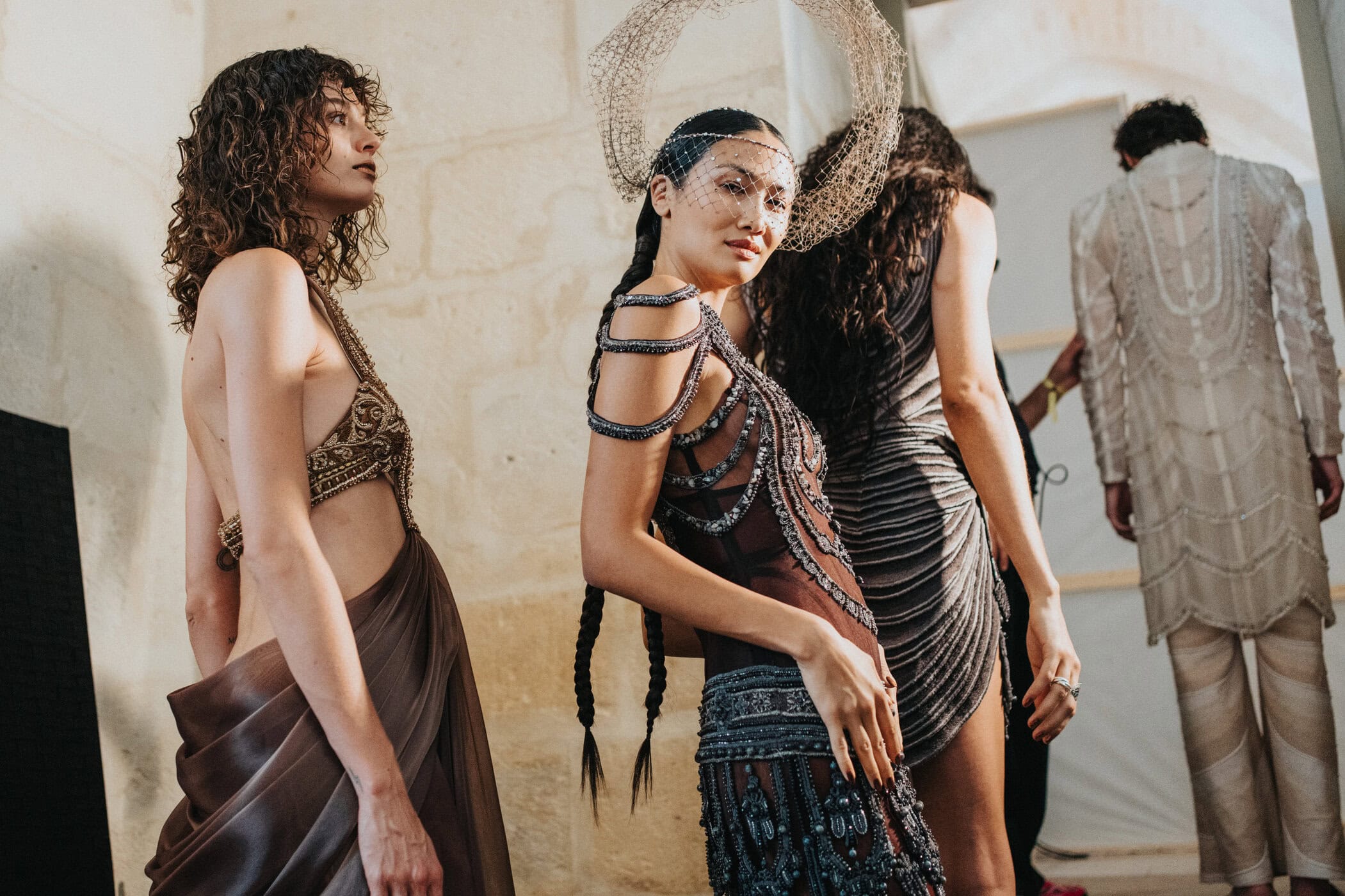 Rahul Mishra Fall 2026 Couture Fashion Show Backstage