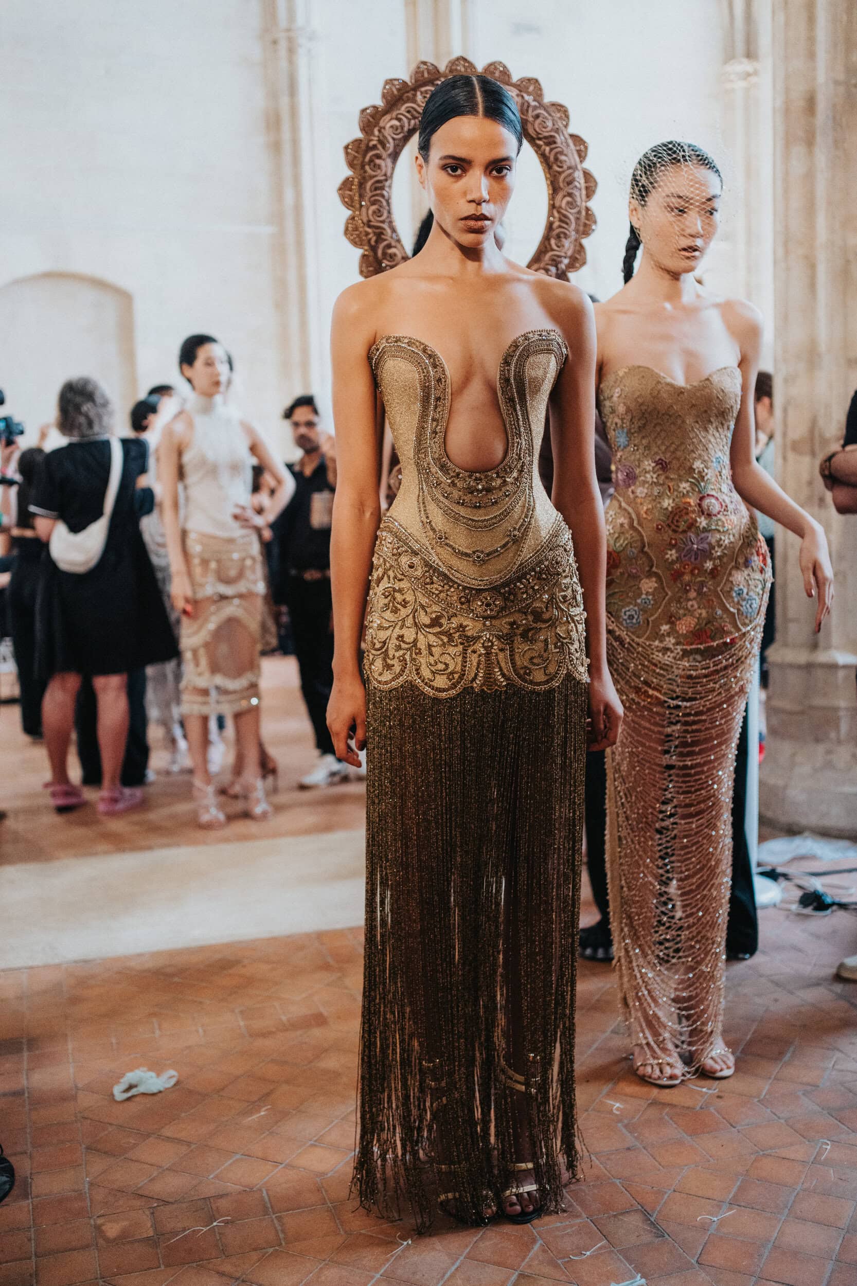 Rahul Mishra Fall 2026 Couture Fashion Show Backstage