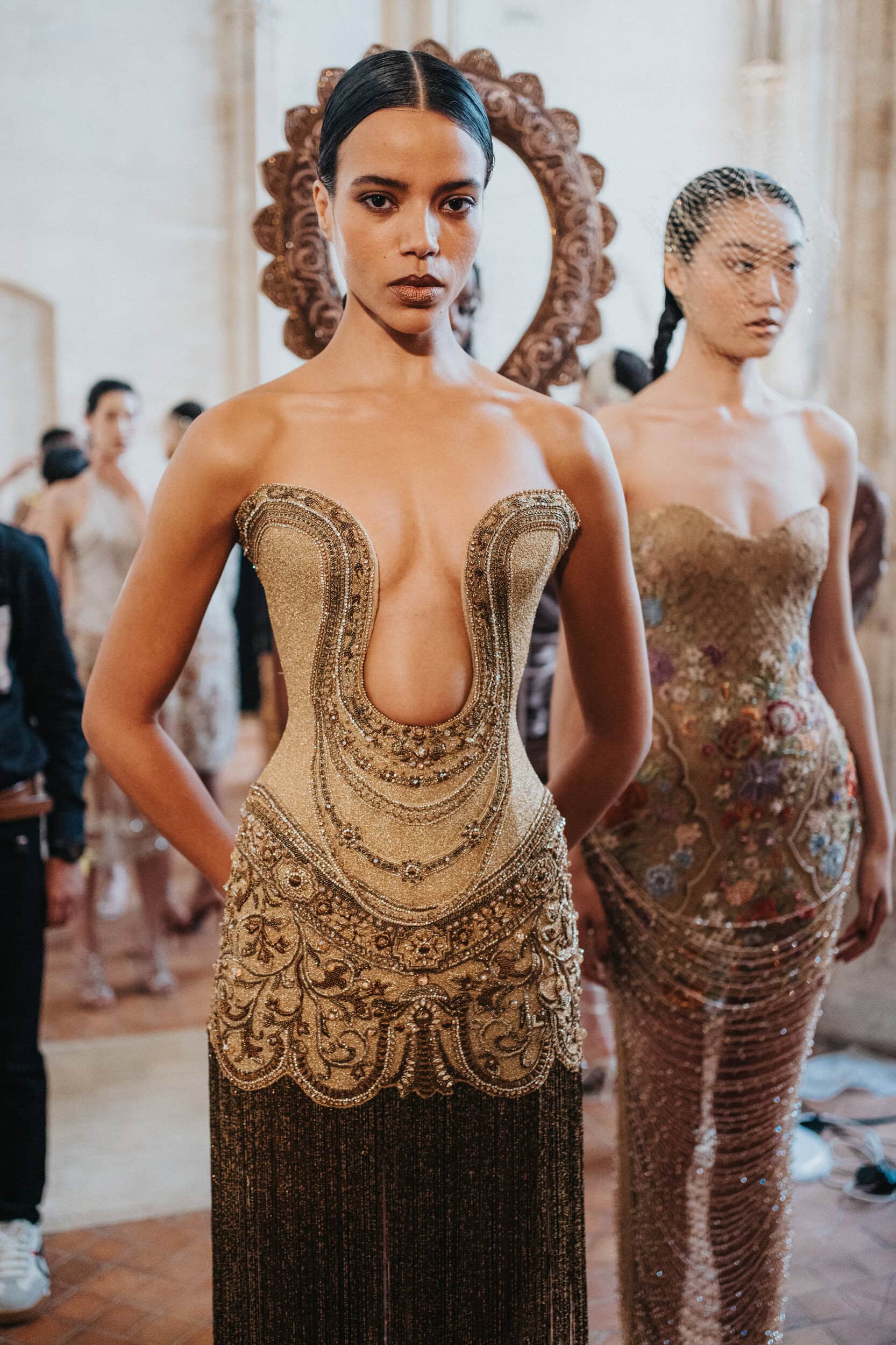 Rahul Mishra Fall 2026 Couture Fashion Show Backstage