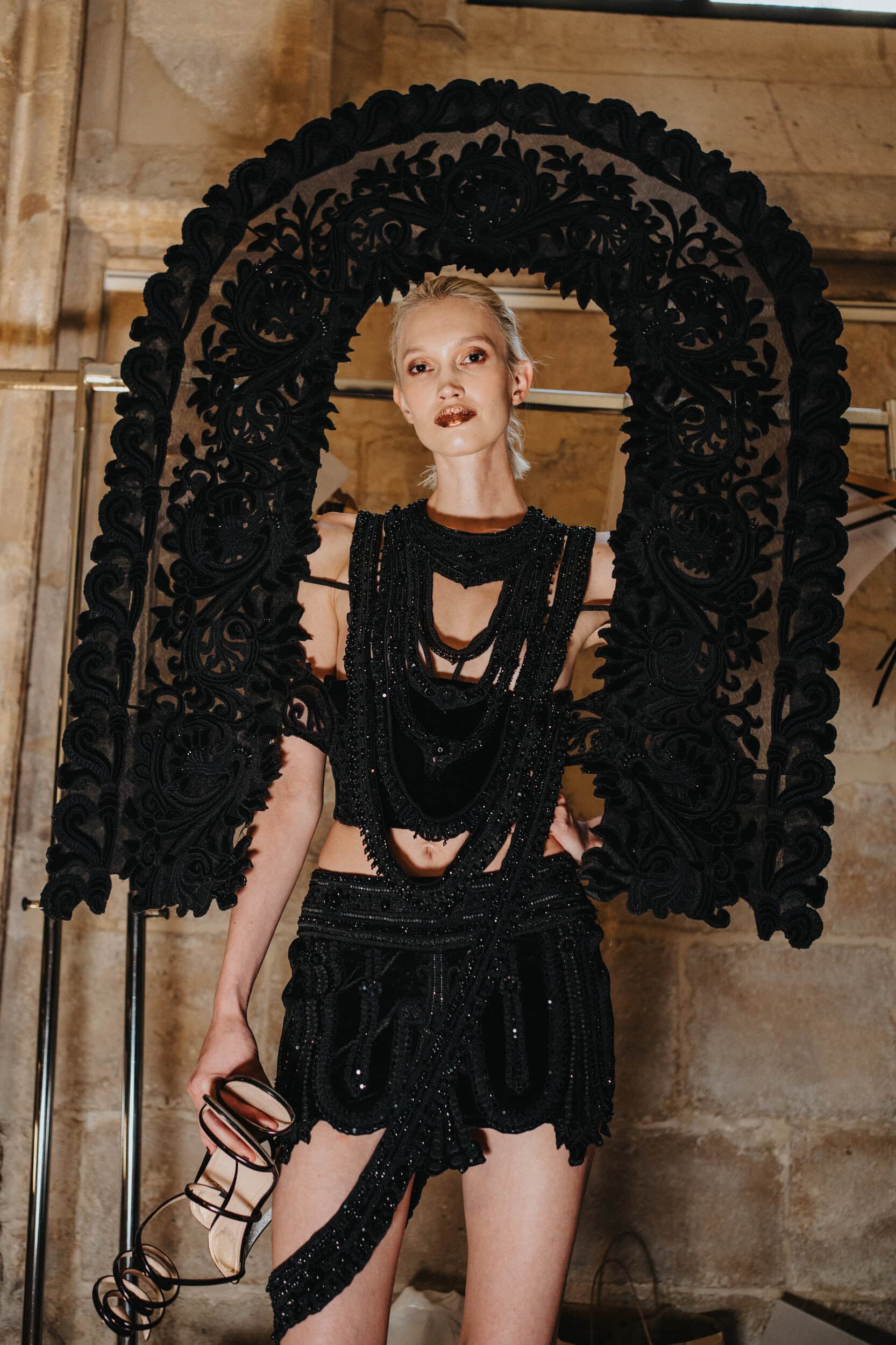 Rahul Mishra Fall 2026 Couture Fashion Show Backstage