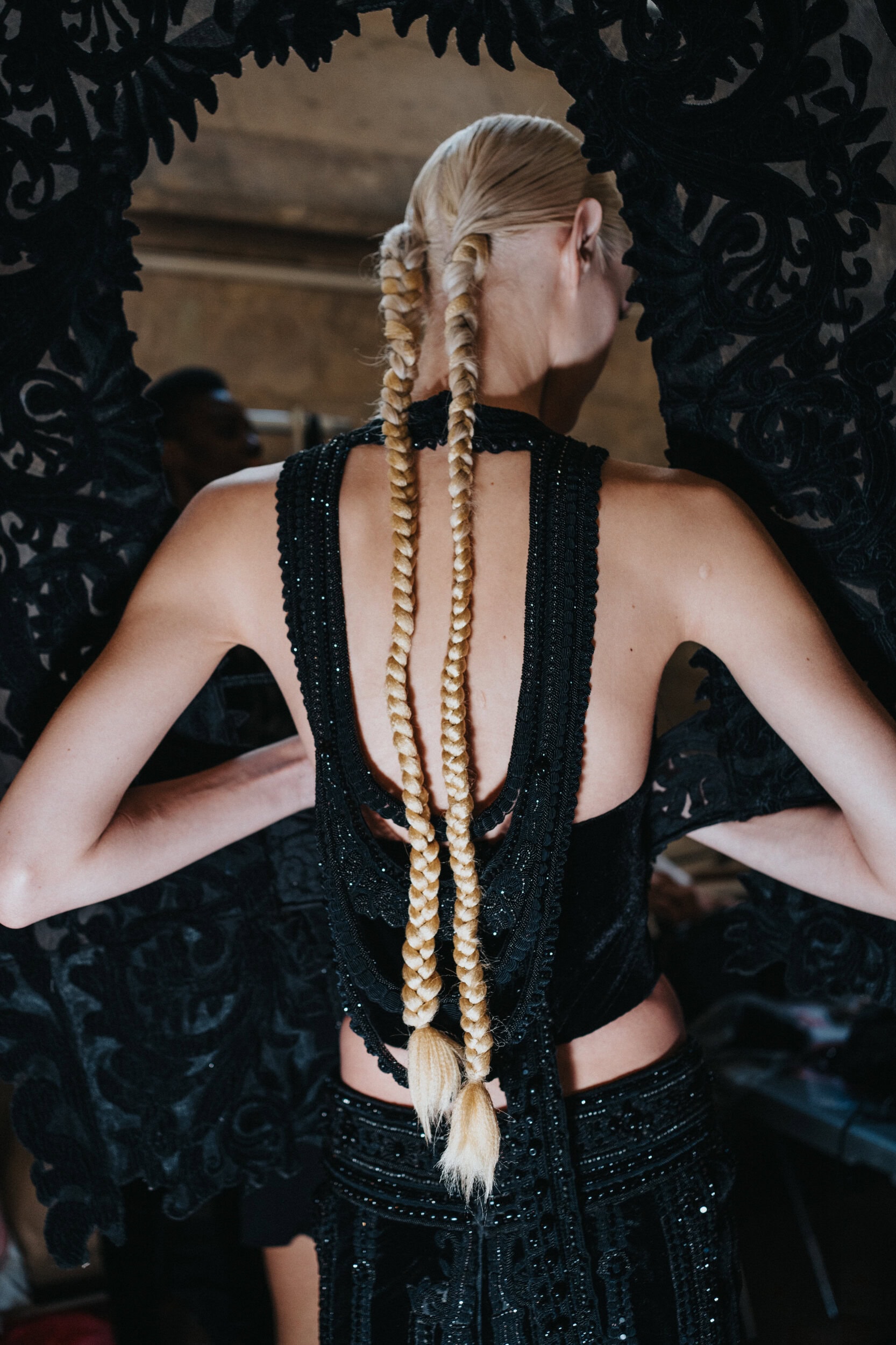 Rahul Mishra Fall 2026 Couture Fashion Show Backstage