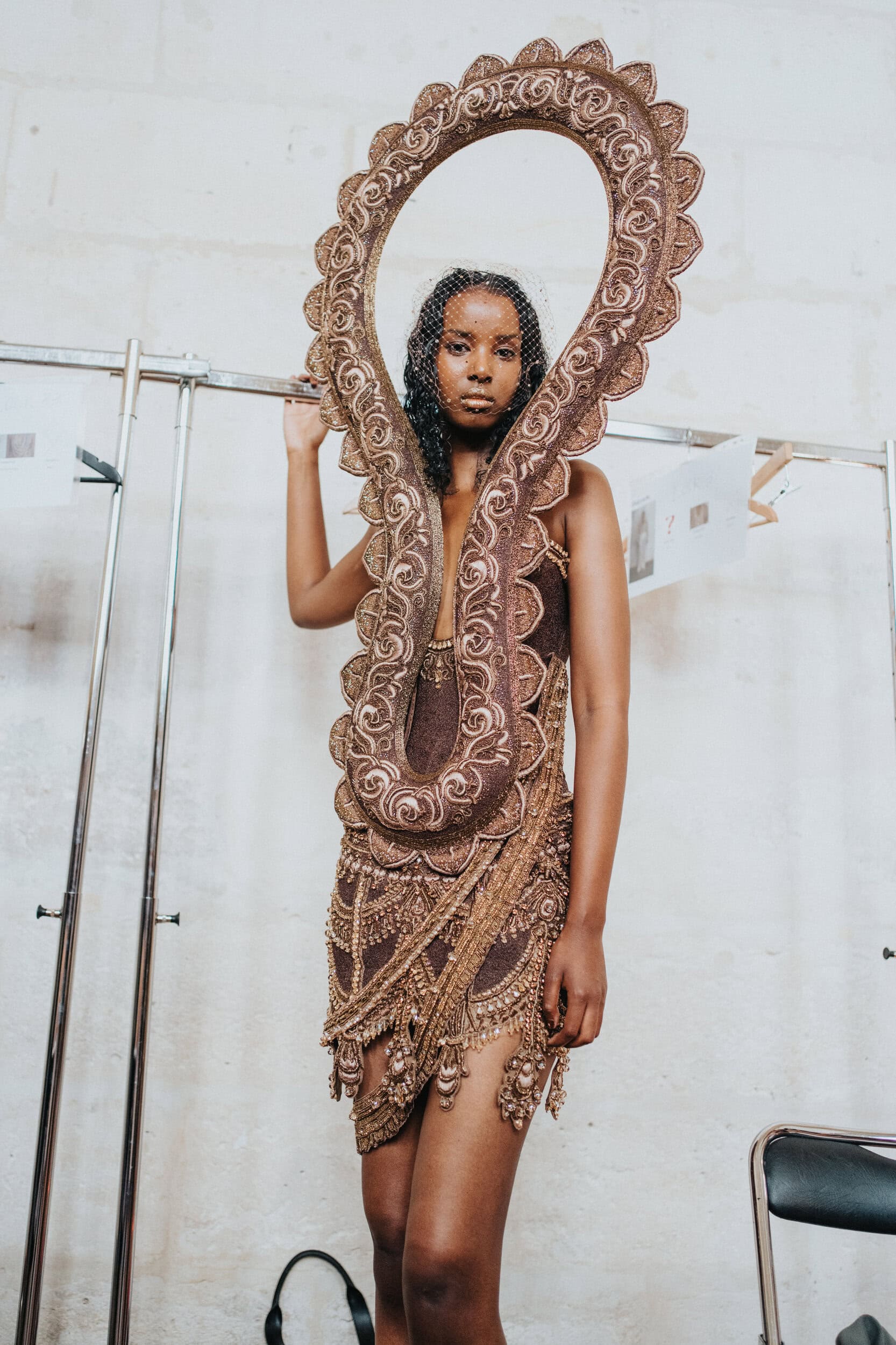 Rahul Mishra Fall 2026 Couture Fashion Show Backstage