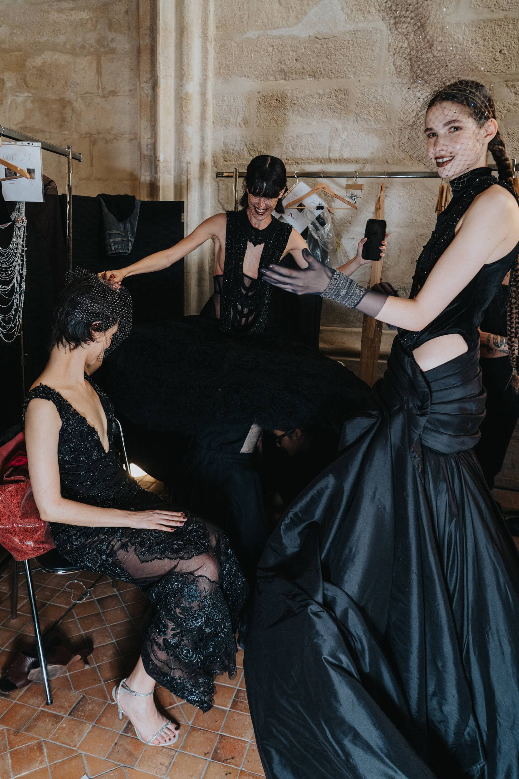 Rahul Mishra Fall 2026 Couture Fashion Show Backstage