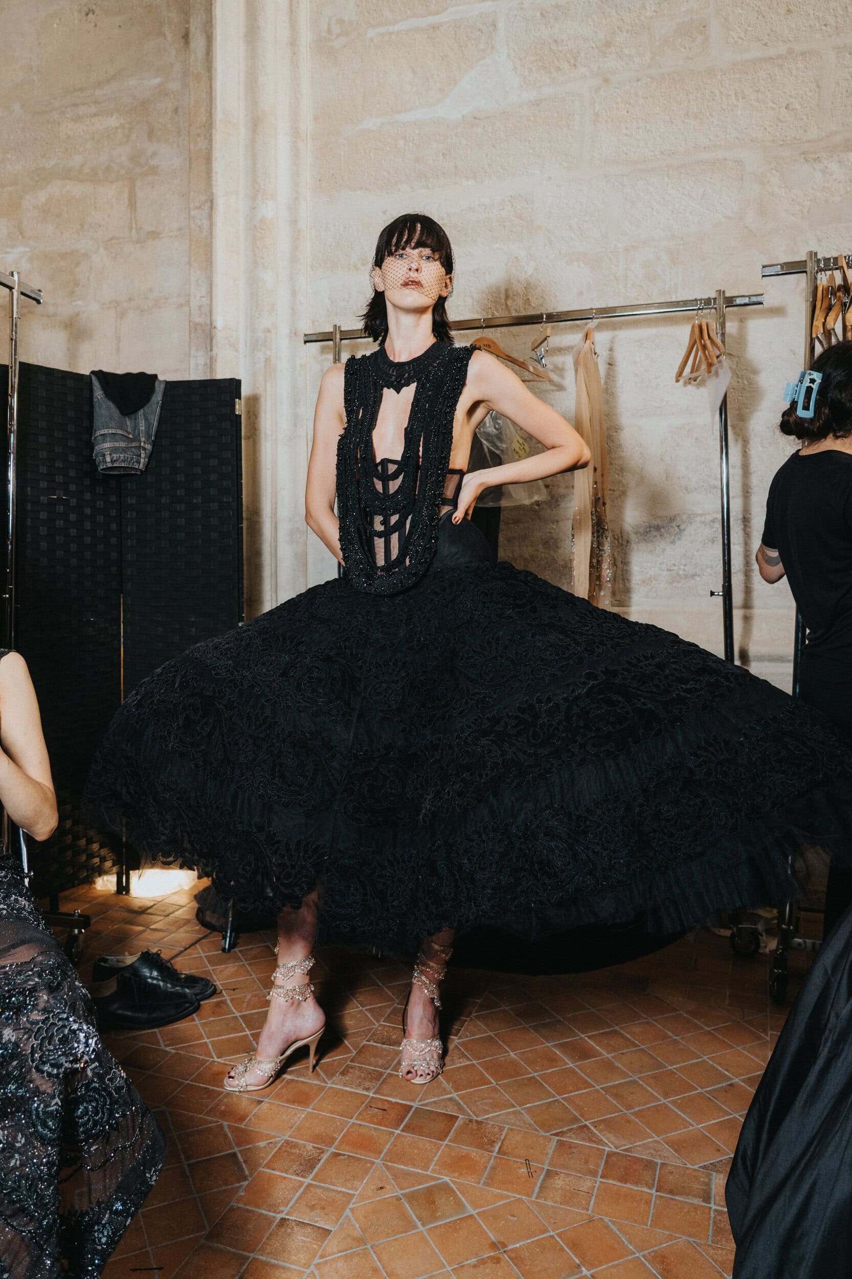 Rahul Mishra Fall 2026 Couture Fashion Show Backstage