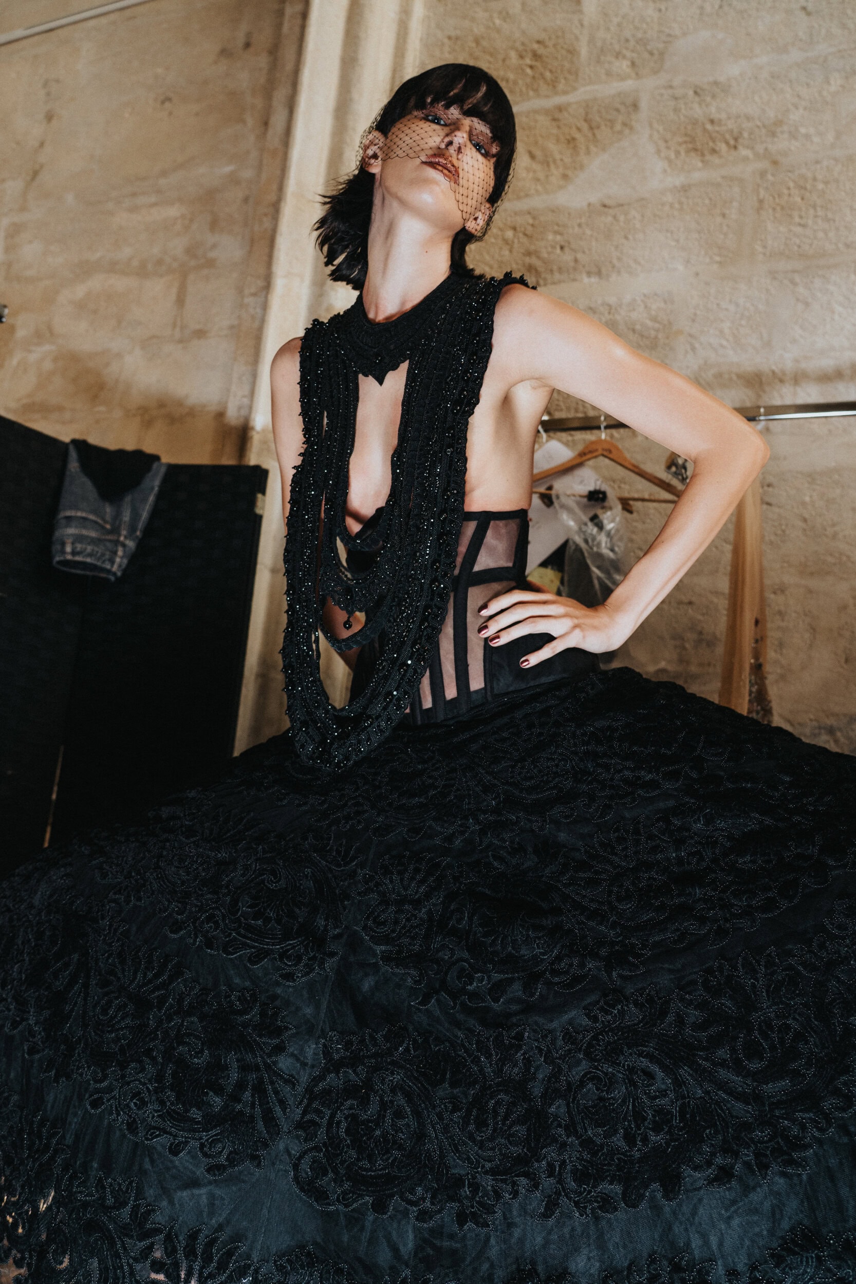 Rahul Mishra Fall 2026 Couture Fashion Show Backstage
